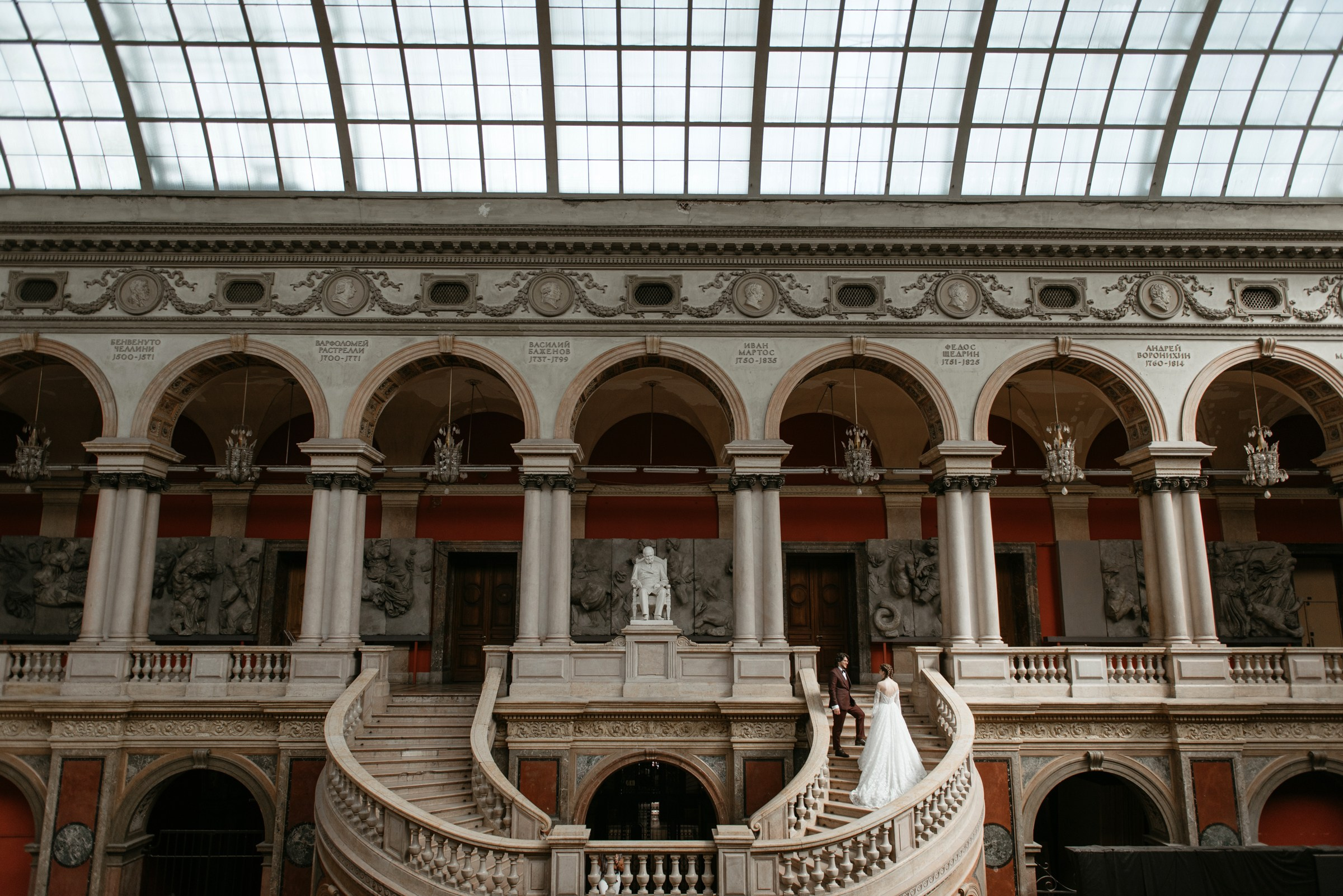 свадебная фотосессия в академии Штиглица