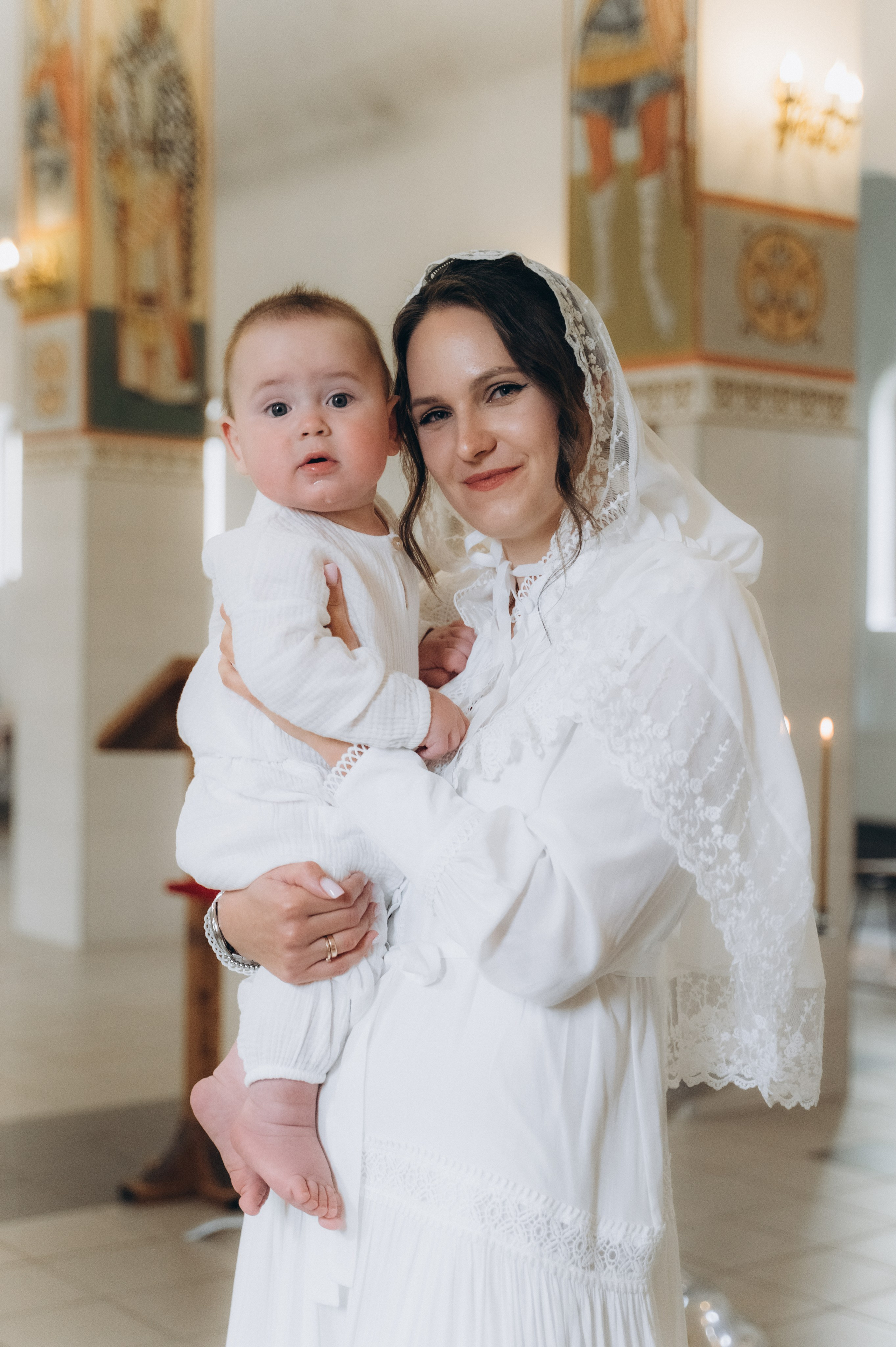 Крещение Демьяна (Церковь в честь святой блаженной Ксении Петербургской). Семейный фотограф в Минске Дарья Дреко