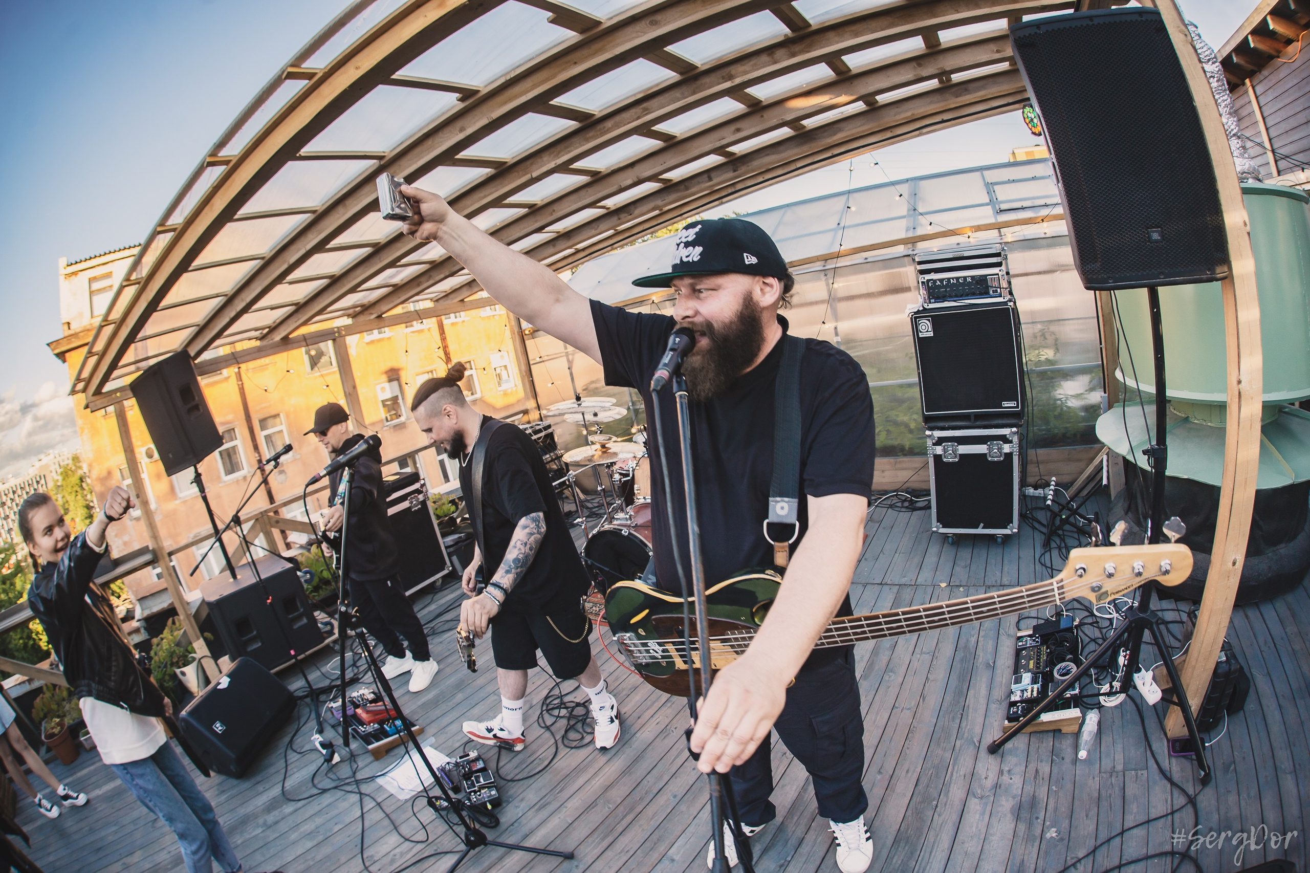 Гребля, Ласточка, концерт, крыша, Санкт-Петербург, 21.06.2024, СПб, SergDor, 21 июня 2024 года, #SergDor