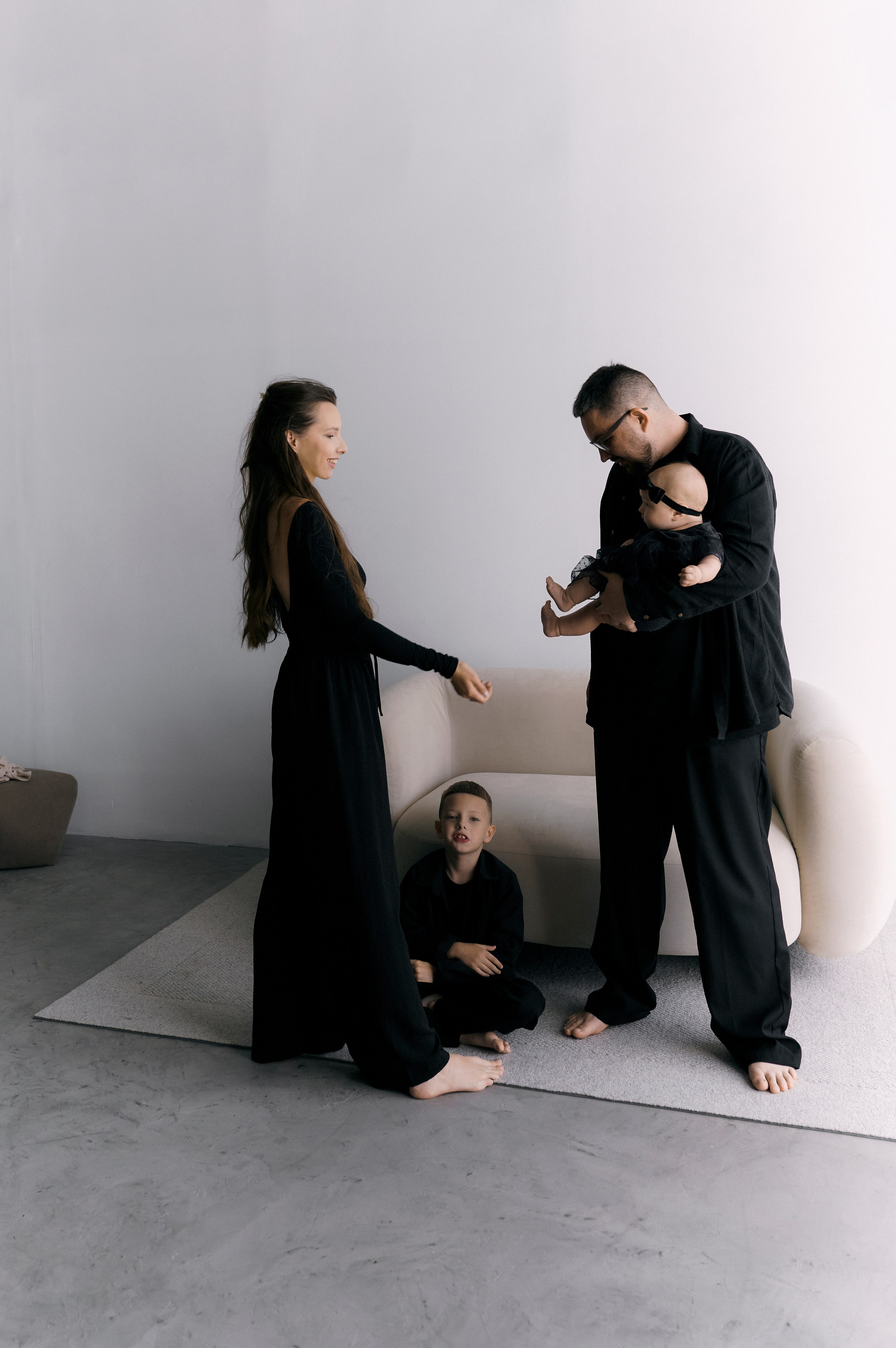 Лиза и ее семья. Фотограф Регина С