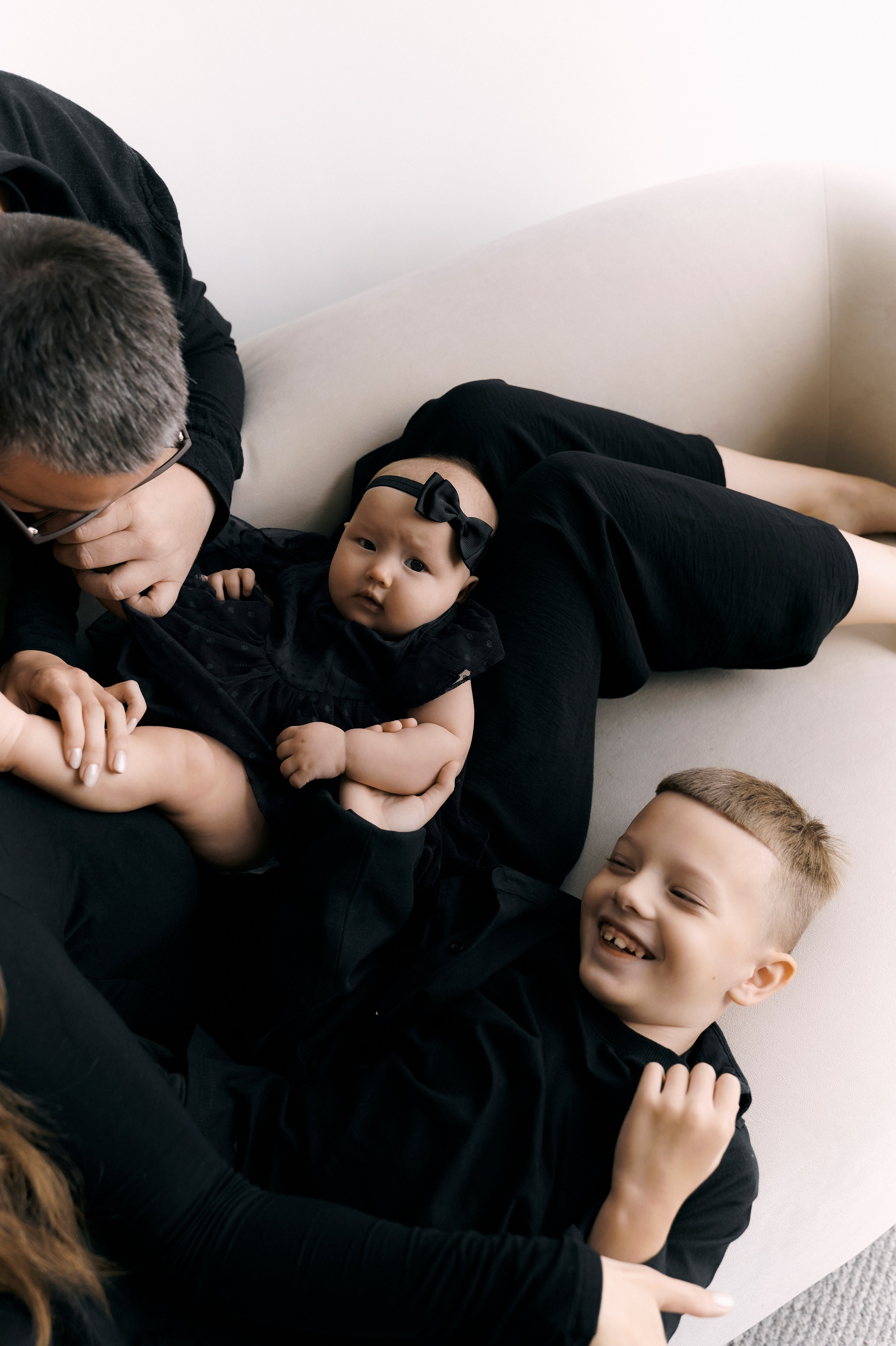 Лиза и ее семья. Фотограф Регина С