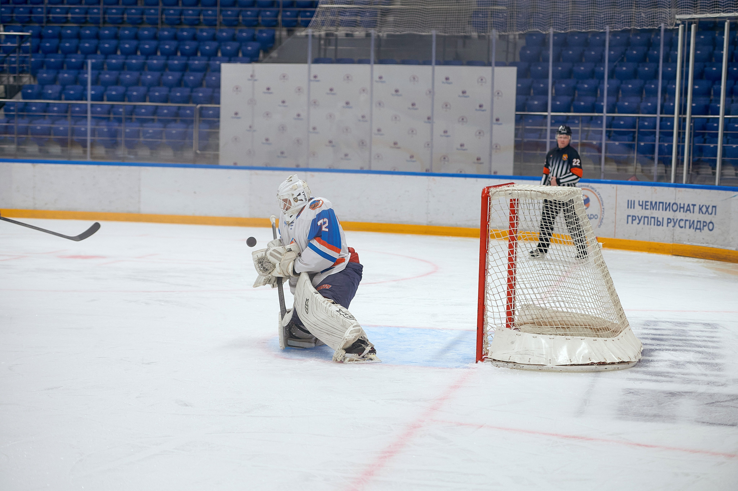 Портфолио репортажной фотосъёмки: Кристалл арена — Хоккей — РусГидро. Фотограф Яковлев Роман — Красноярск
