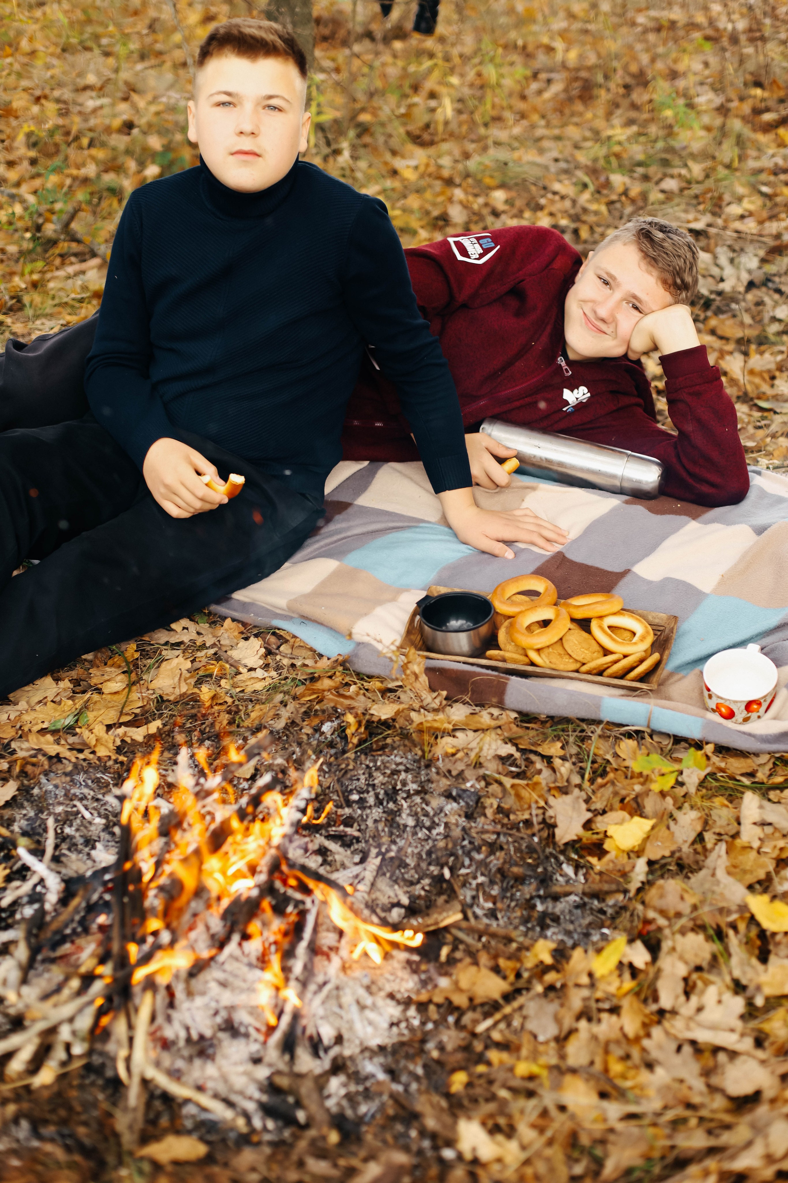 Осенняя фотосессия класса. Семейный и свадебный фотограф в Пензе Валерия Филюкова