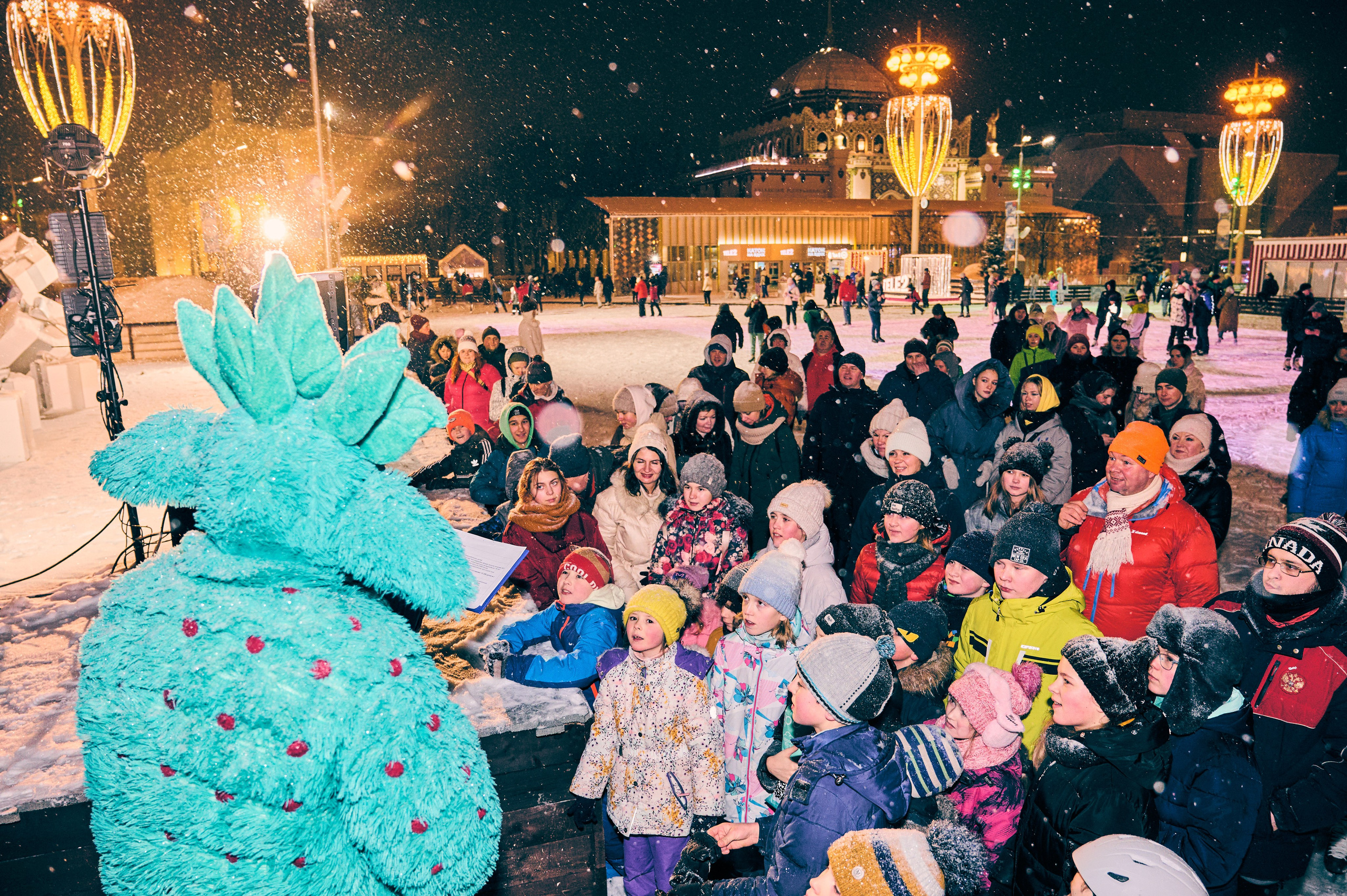 Линия жизни и Дед Мороз на ВДНХ. Никита Хохловский фото и видео продакшн