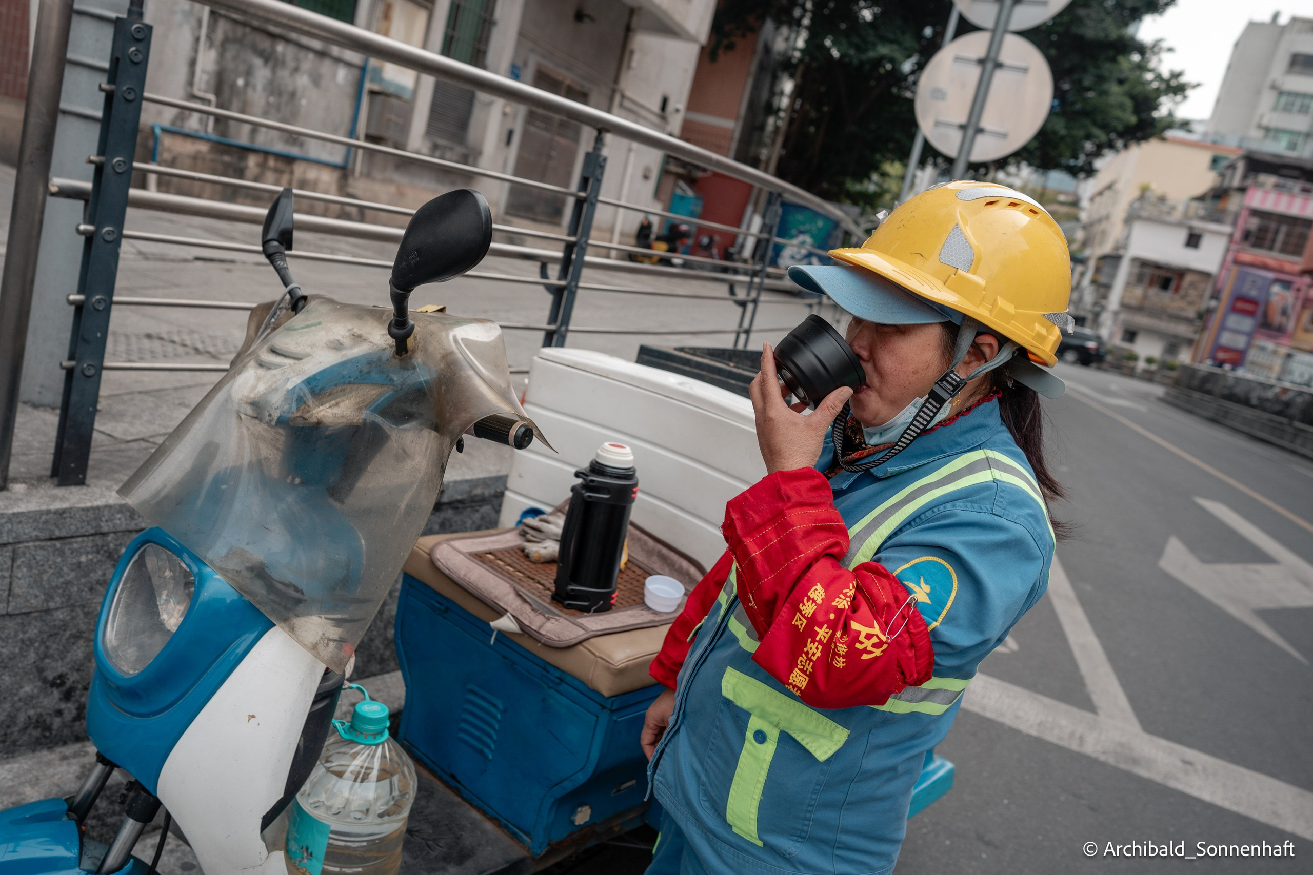 Yuexiu district in Guangzhou. Photographer in Guangzhou, China. Archibald Sonnenhaft