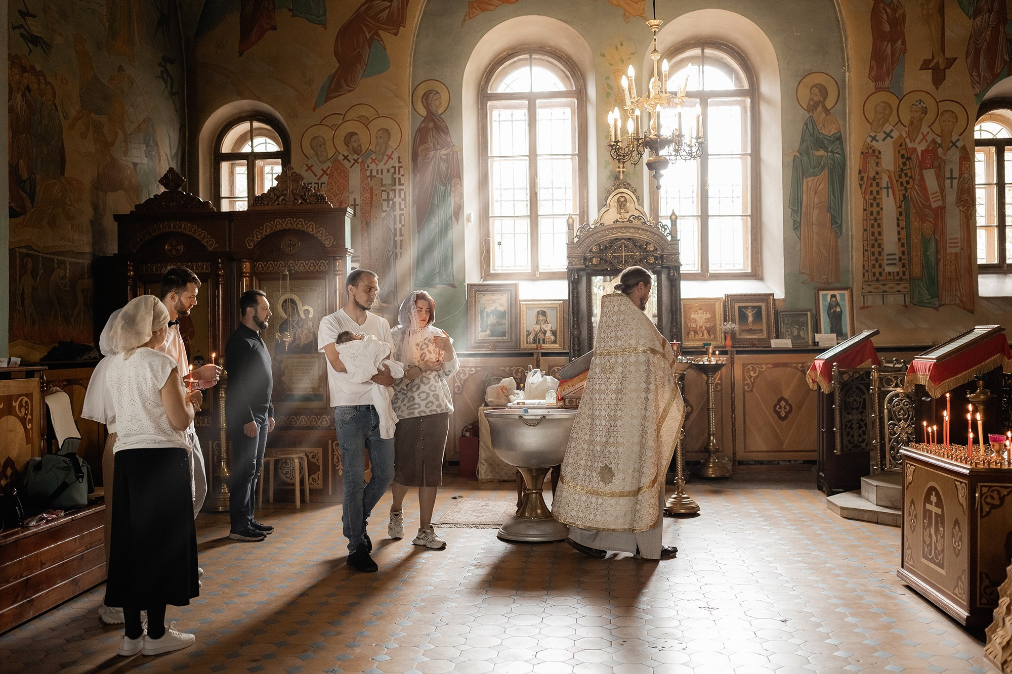 Крещение Мирославы с. Бутурлино. Семейный фотограф новорождённых в Серпухове Юлия Новикова +79637785957