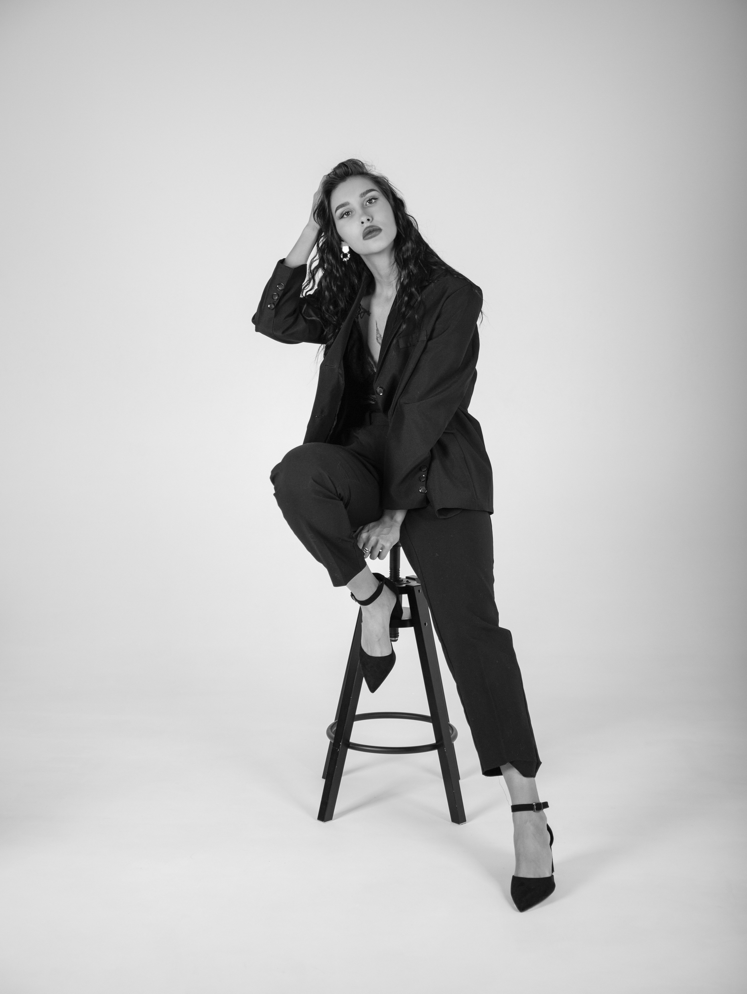 На циклораме. Свадебный и семейный фотограф в Москве Мила Широких