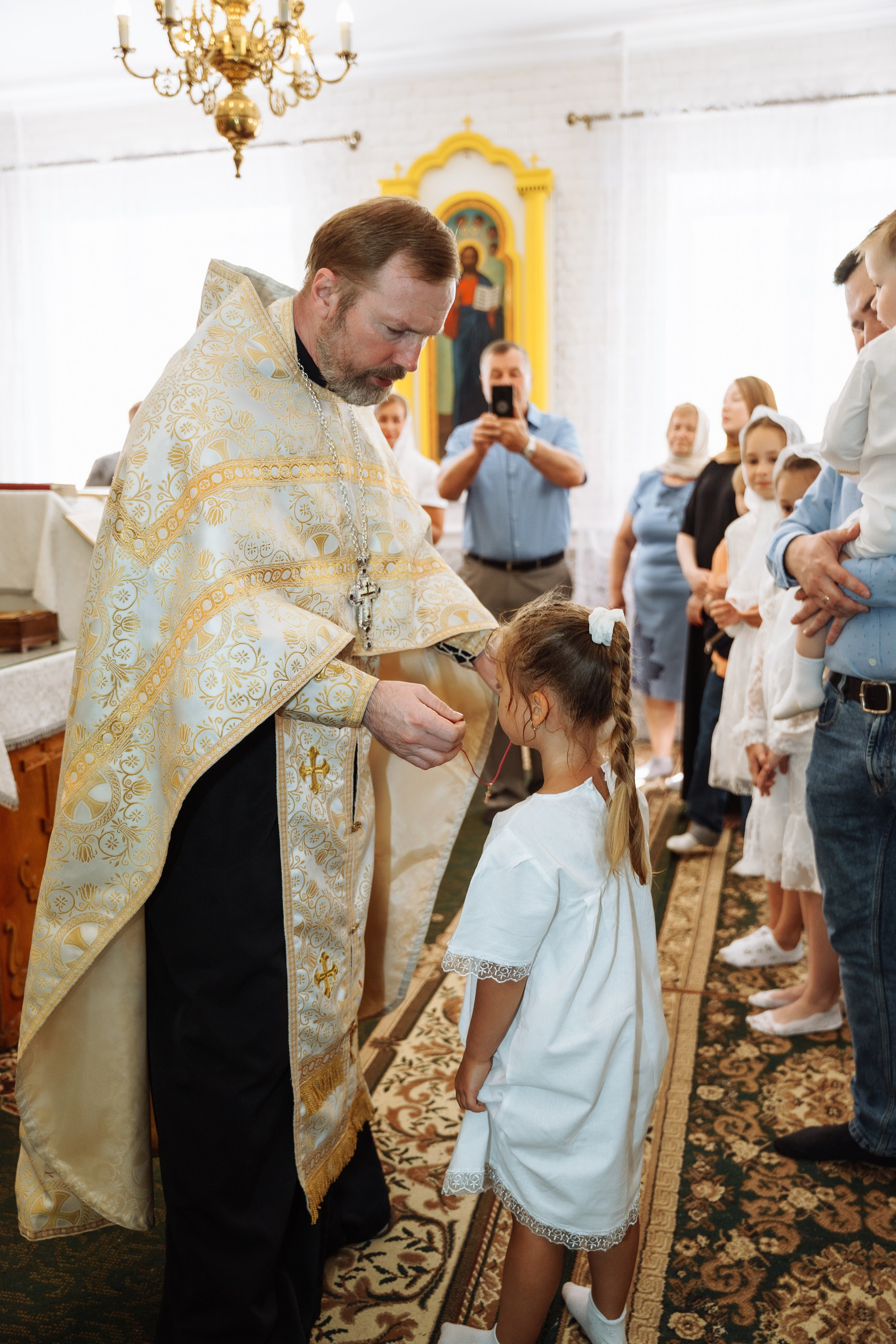 Таинство крещения 2024. Свадебный и семейный фотограф Марина Лежнева, г. Уфа