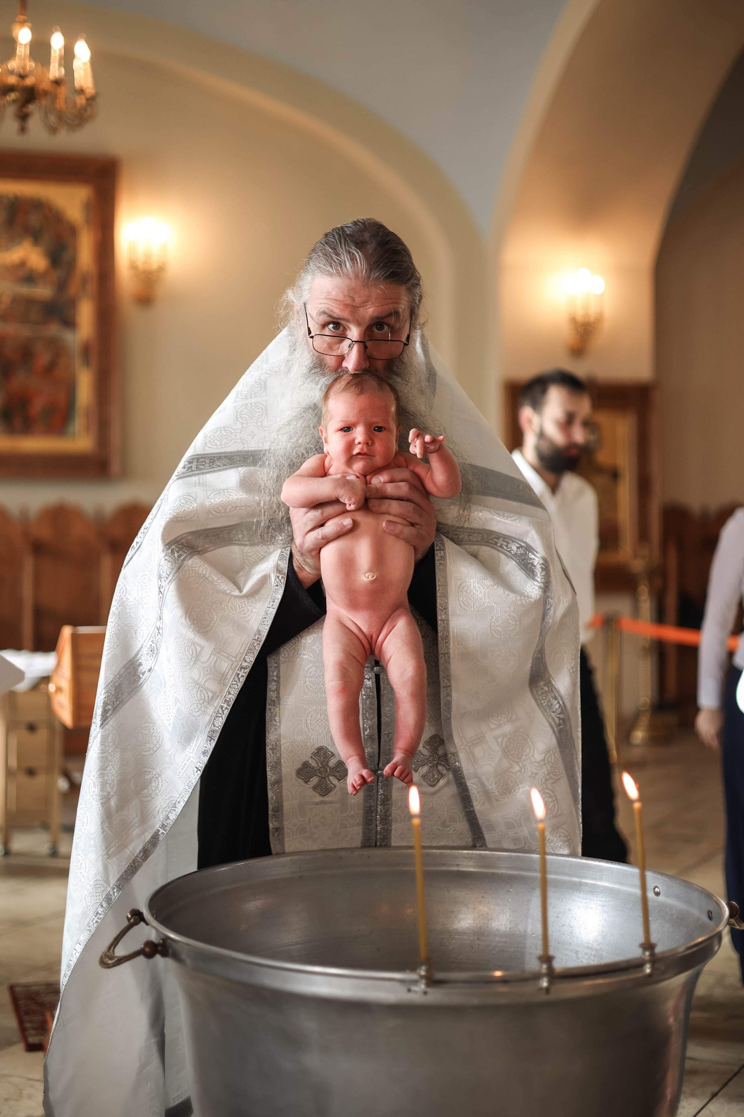 Крещение Вероники. Фотограф Анастасия Кувшинова Москва