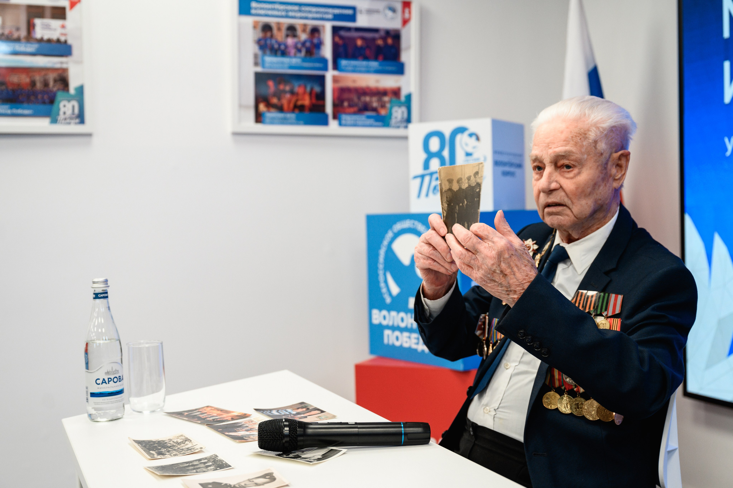 Встреча с ветераном. Фотограф Захваткин Роман