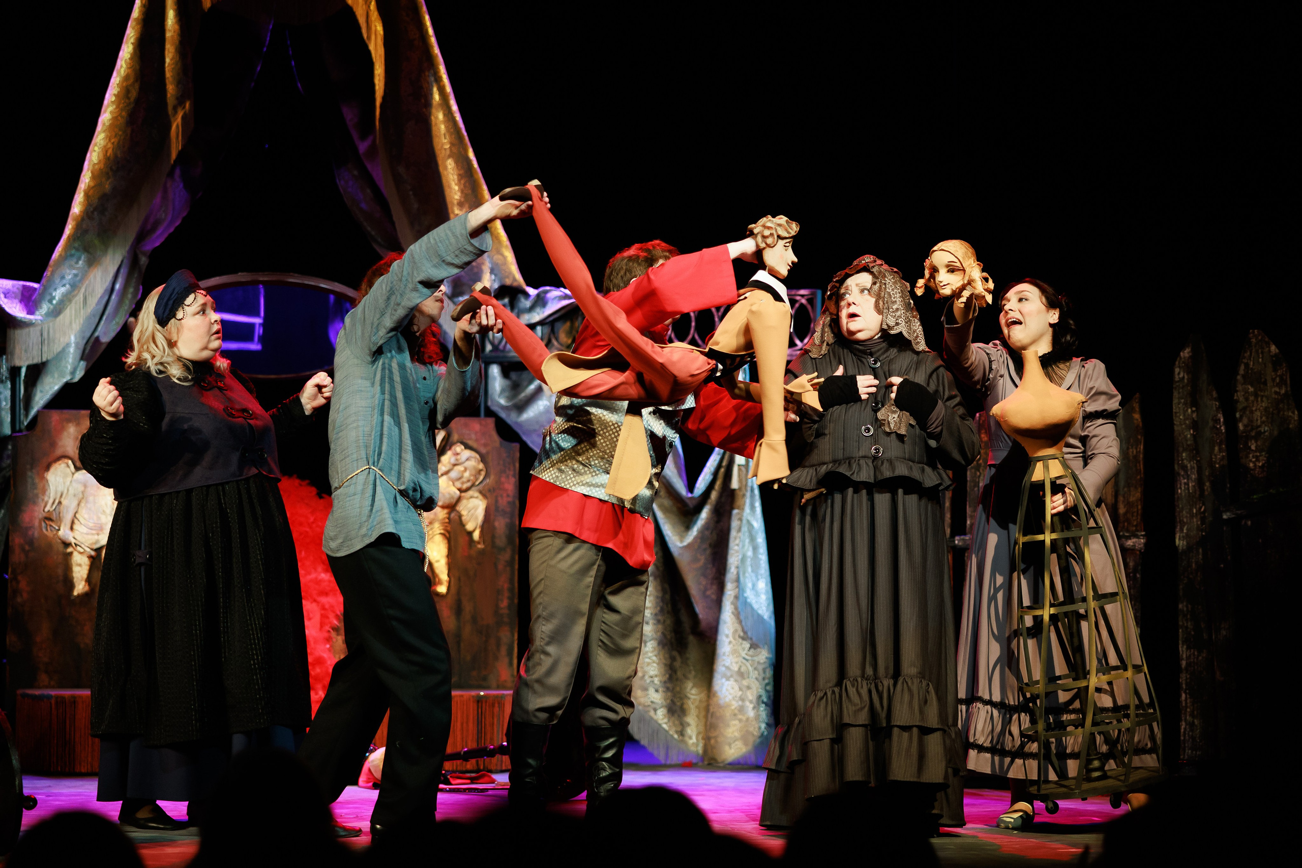 Воронежский театр кукол Шут Спектакль Граф Нулин