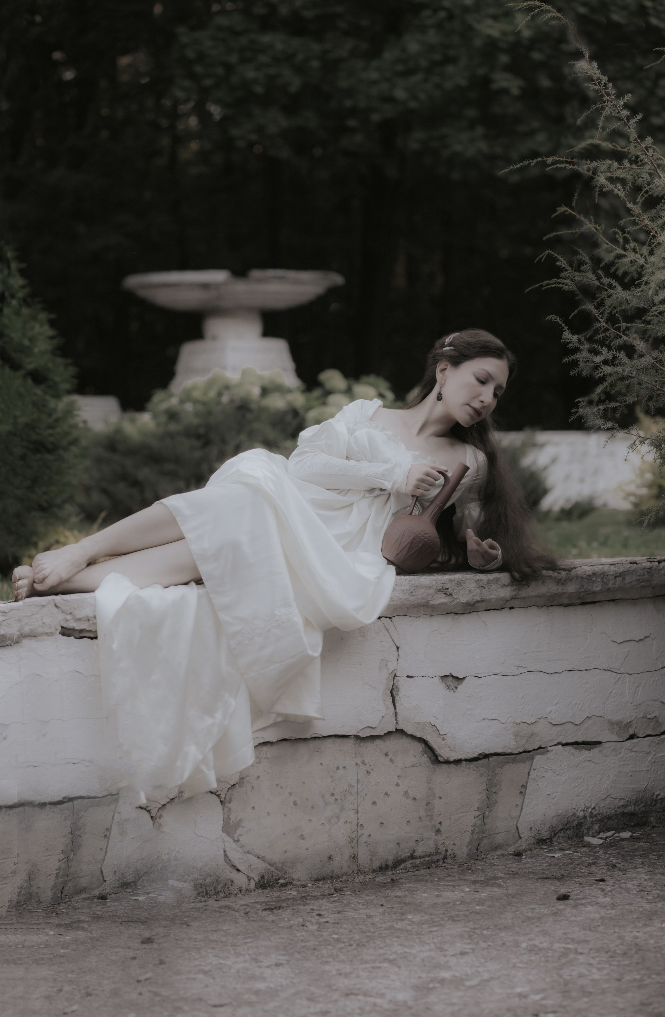 Дух Кариатиды. Художественная винтажная фотография