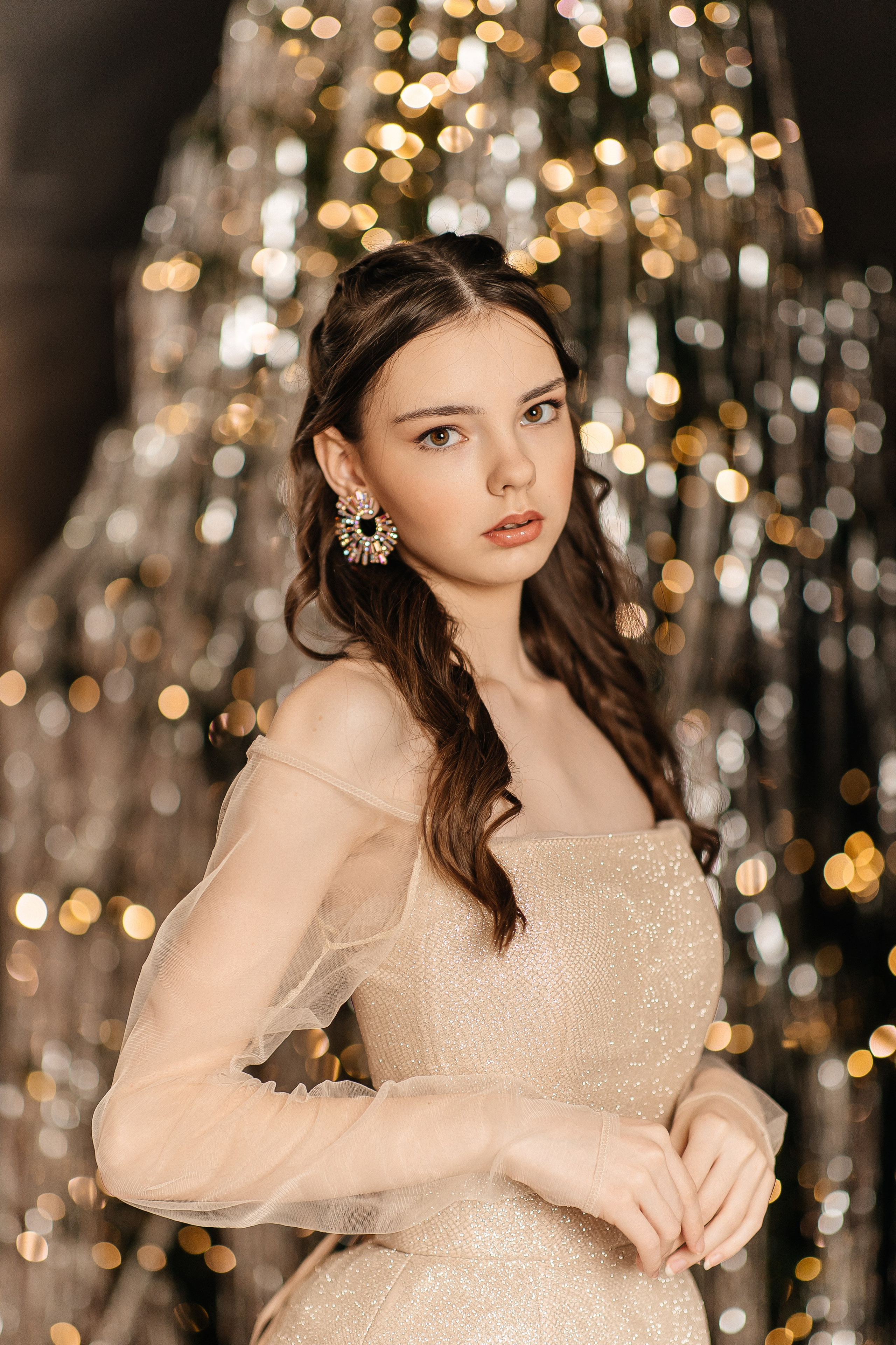 Индивидуальная 2х часовая новогодняя съемка для Анастасии. Портретный фотограф Юлия Красноперова в Барнауле/Заринске