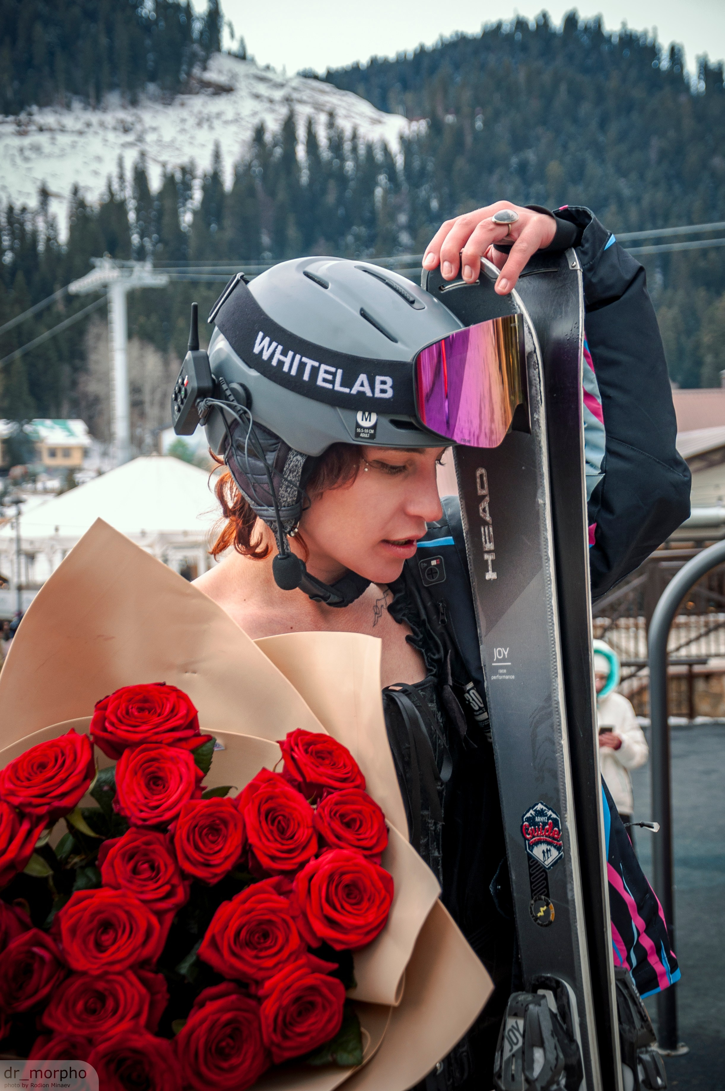 Фото человека в Архызе