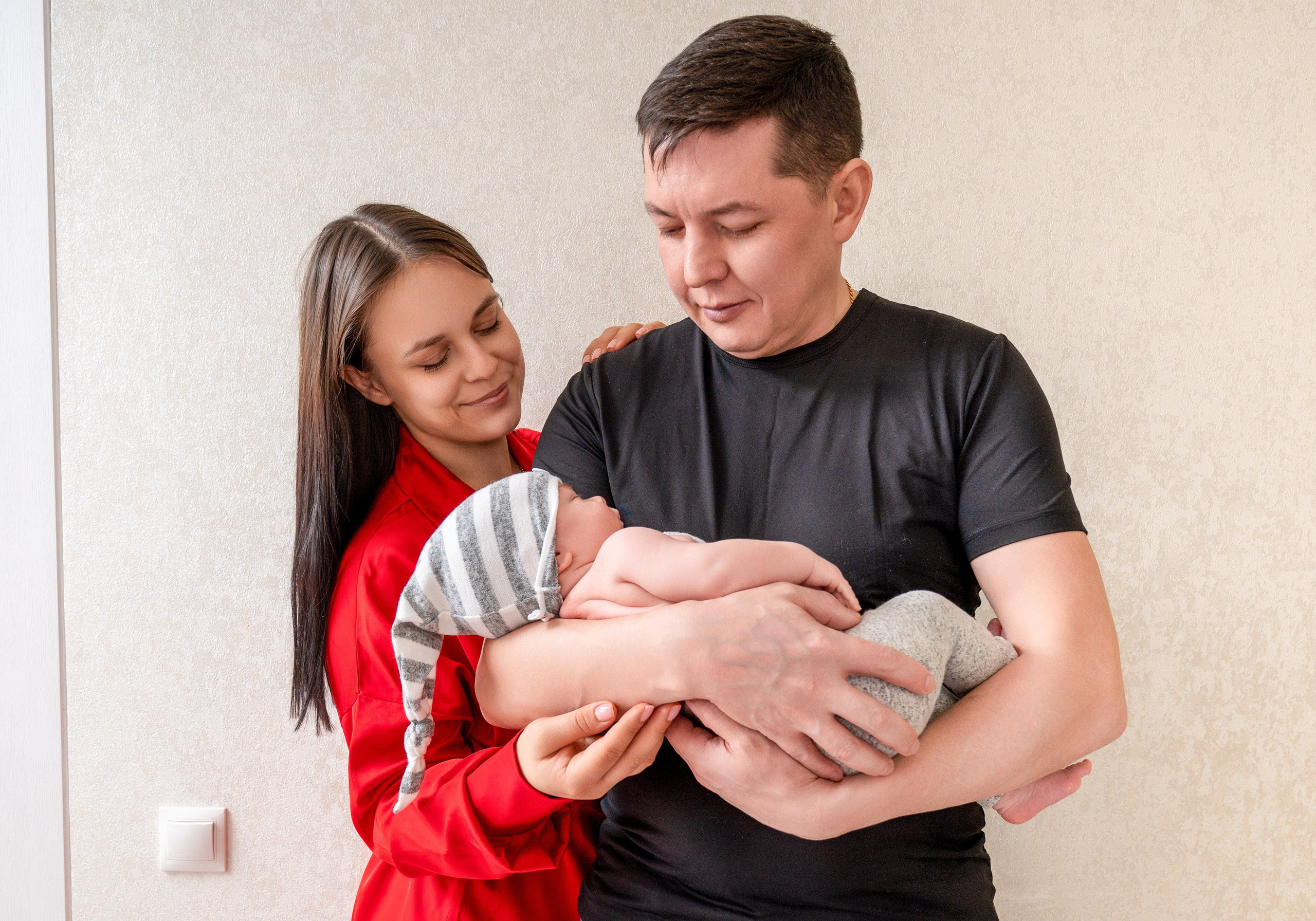 Фотосессия новорожденного. Детский фотограф. «Ожившие» фото, г. Нижневартовск