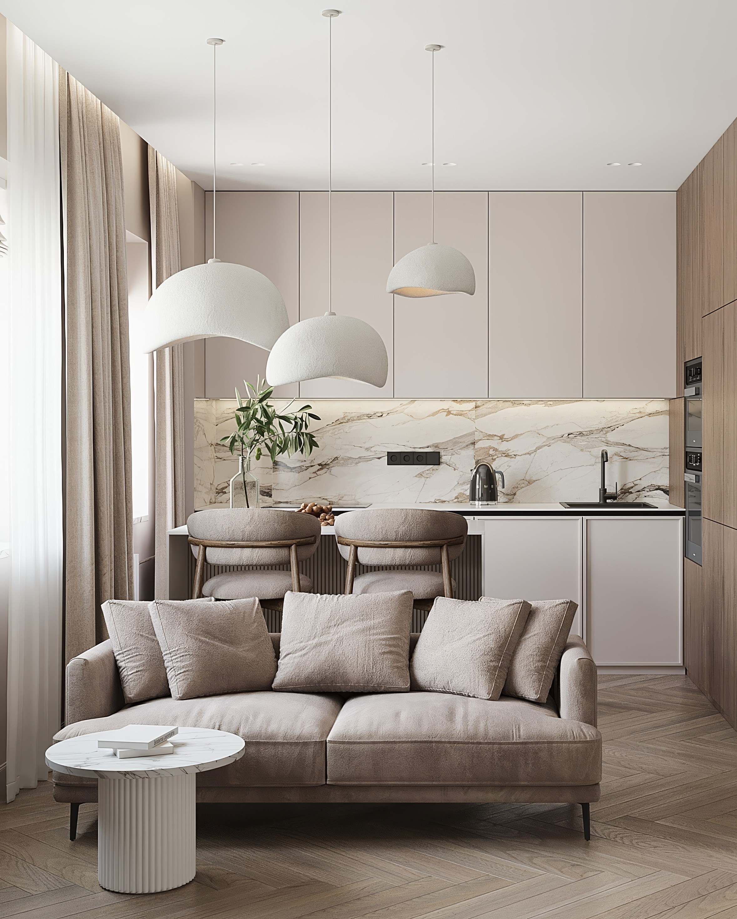 ЖК Южная Битца. Дизайнер интерьера Марина Брынковян