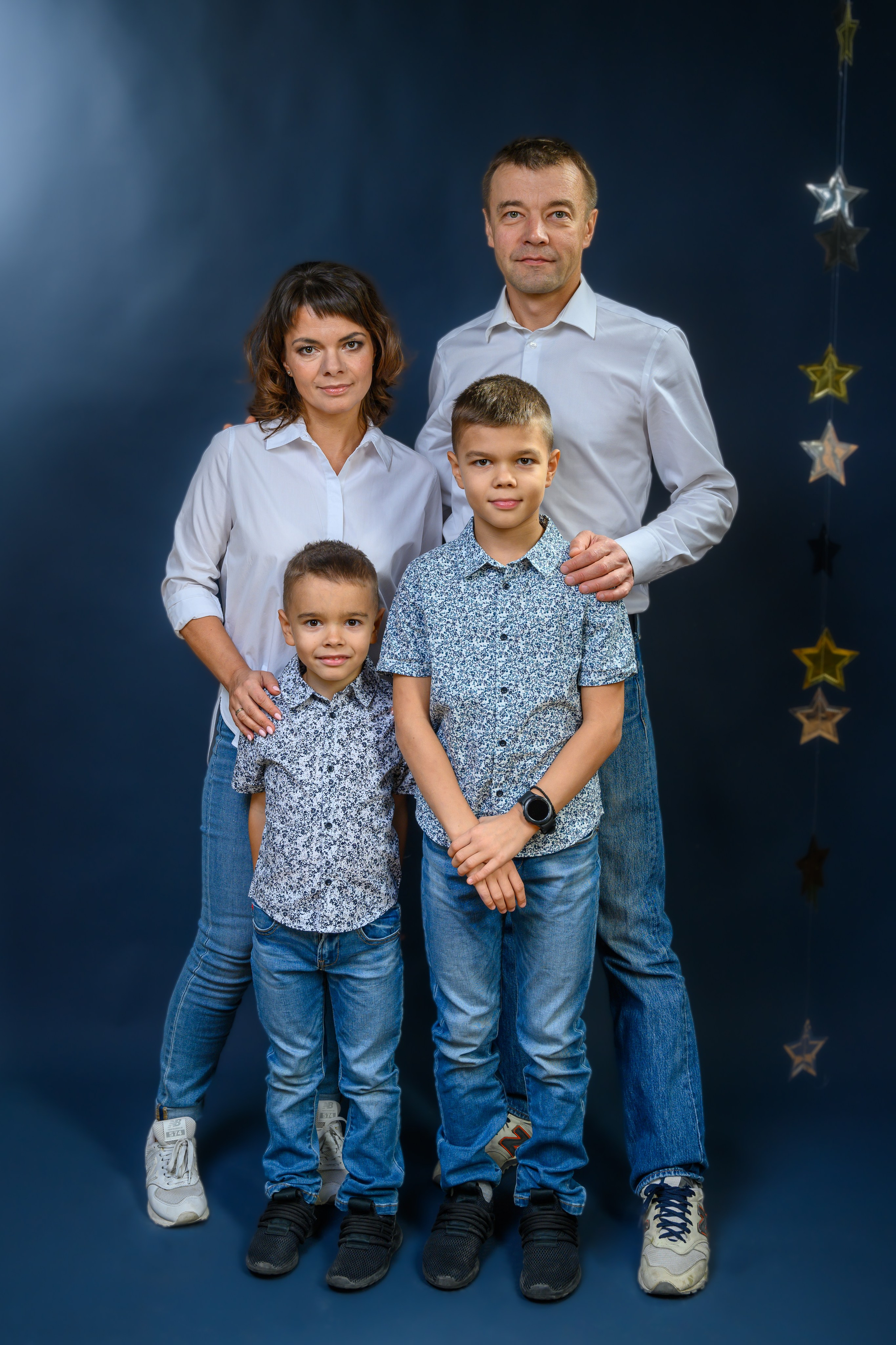 Леокадия, семейная фотосессия. Фотограф Андрей Зикеев, фотостудия AzArt Studio в Москве