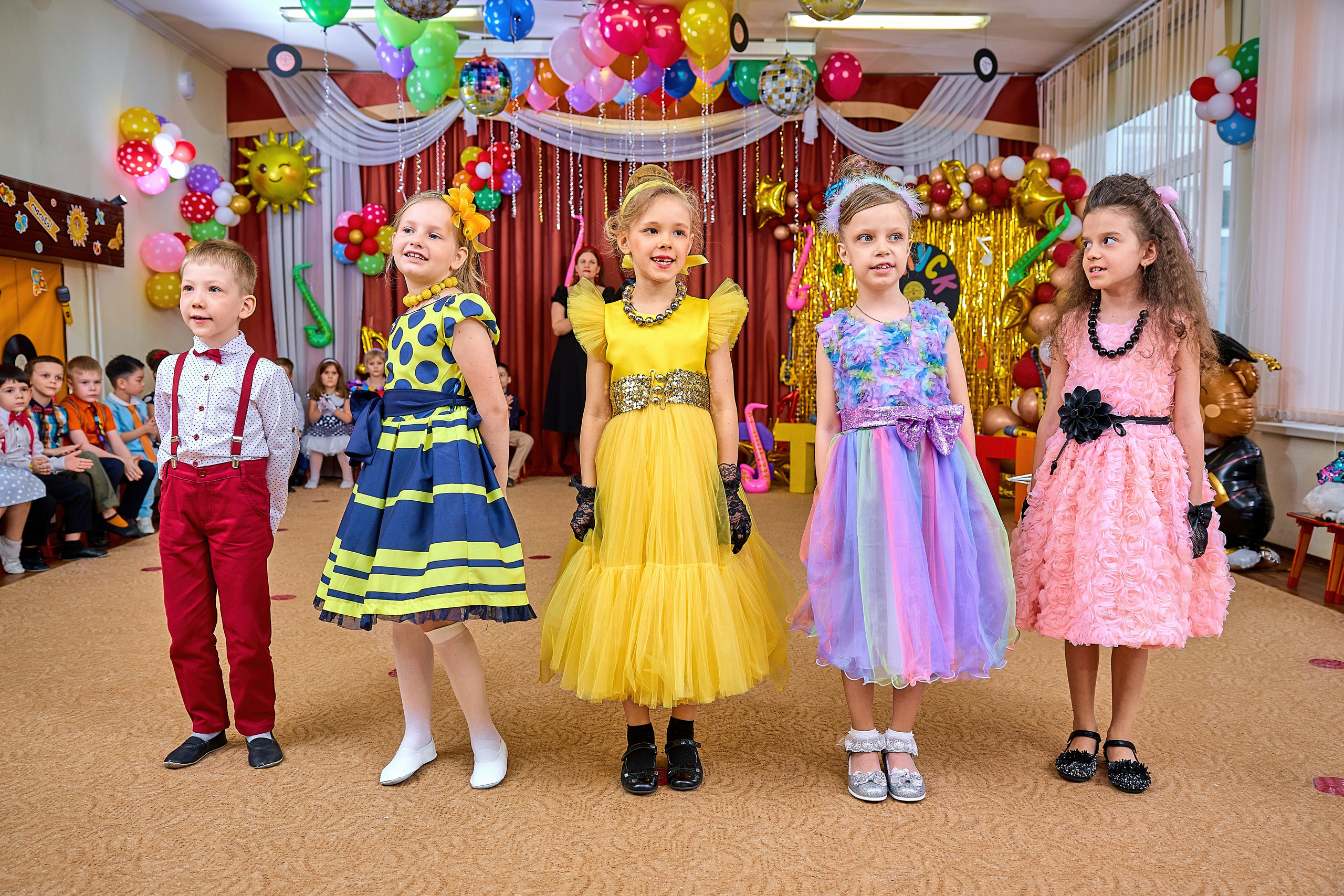 Фотосъёмка выпускного утренника в детском саду. Выпускные альбомы в Москве фотограф Алина Пащук