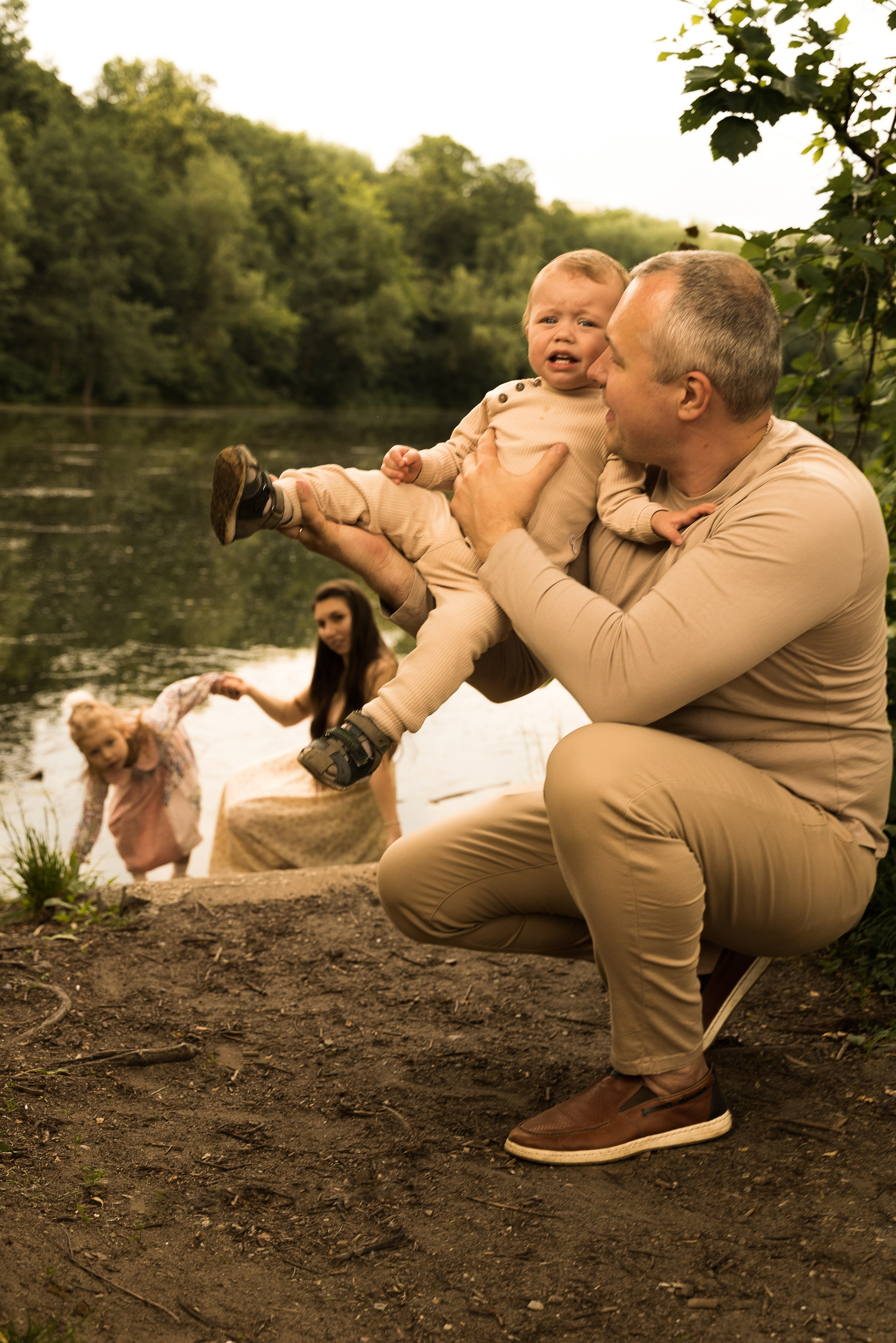Семья Натальи. Прогулка. Фотограф Ксения Огородова портфолио