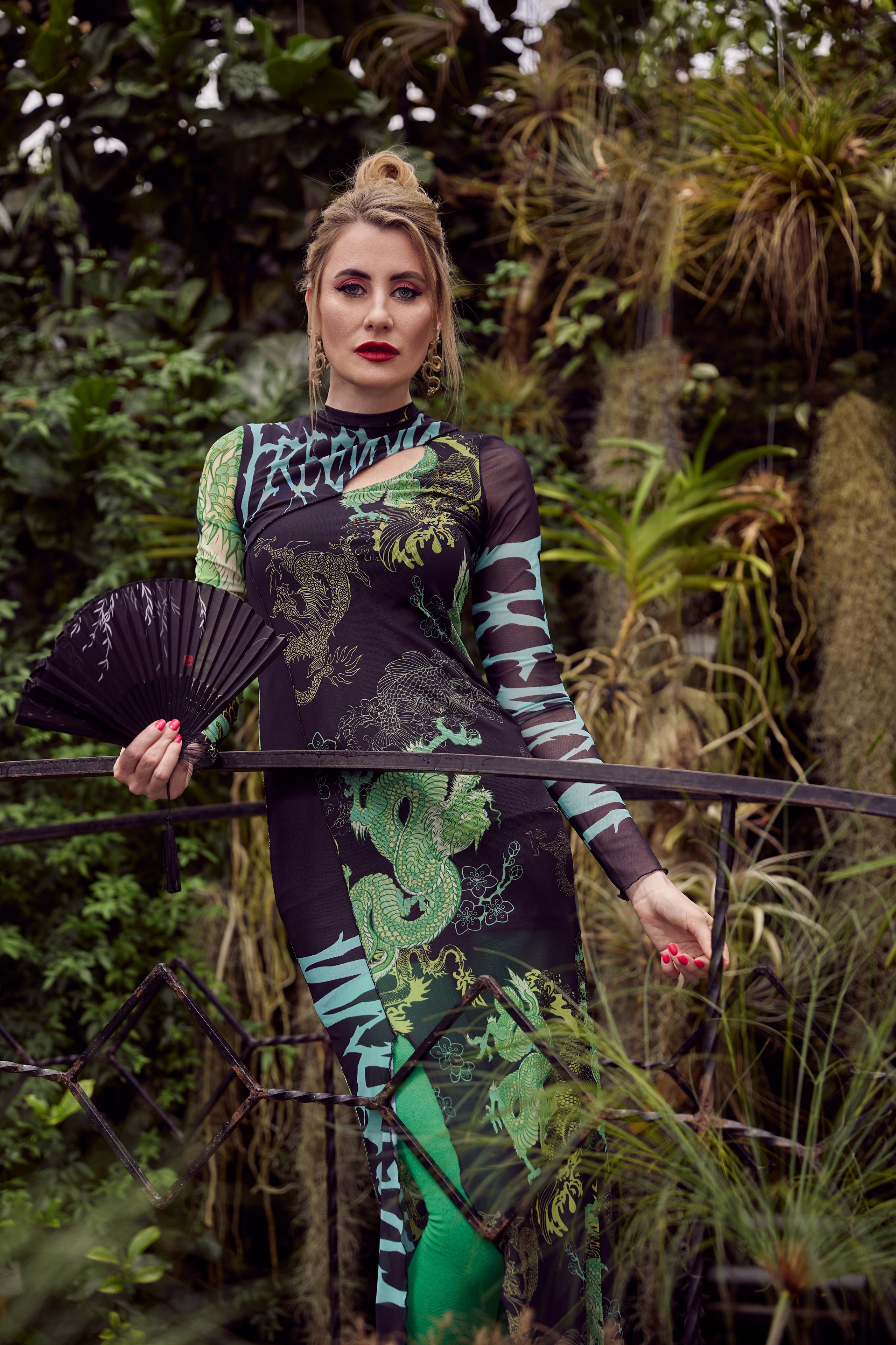 Марина, ботсад. Фотограф женского портрета, беременности и материнства Харькова Елена