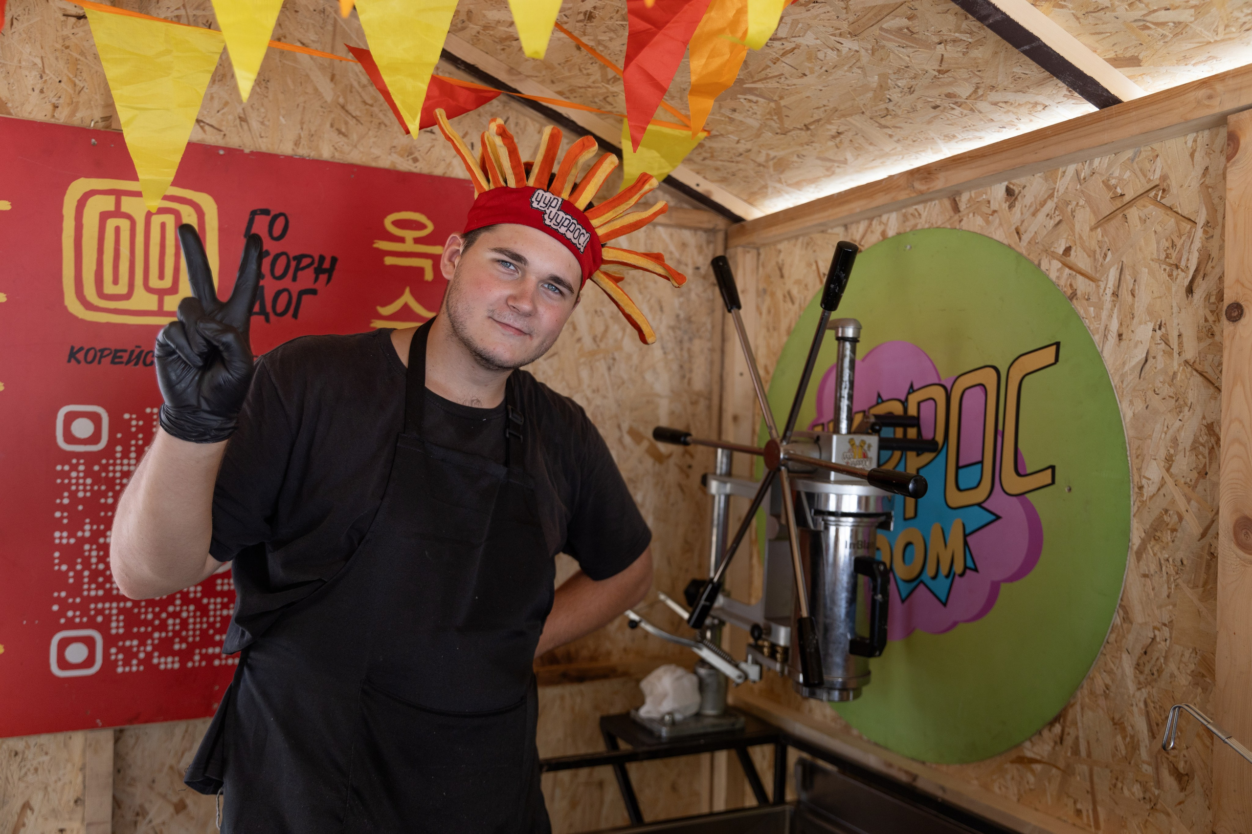 Калуга. Улица. Еда. Фотограф Виталий Верескун. Козельск-Калуга