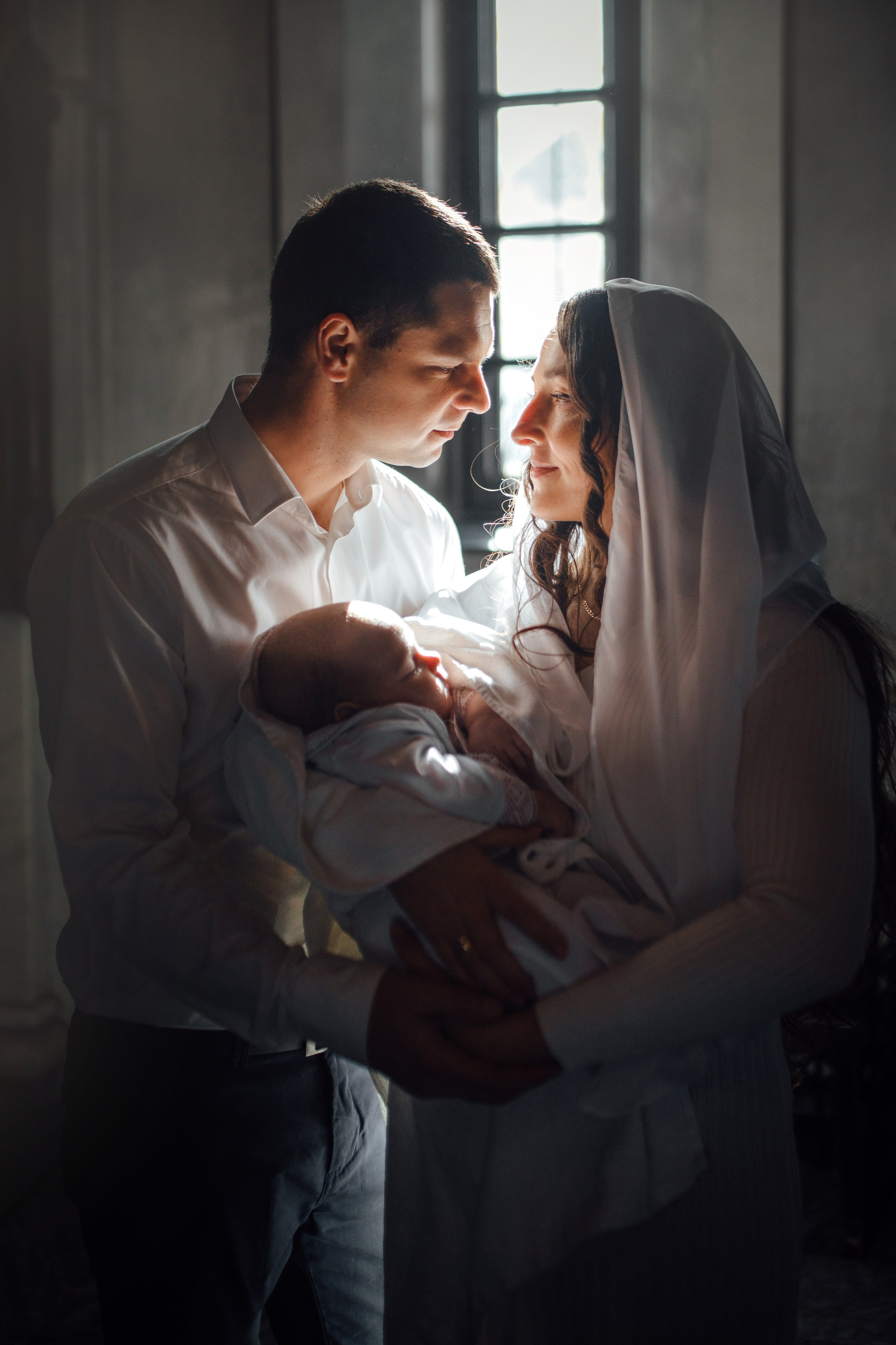 Крещение Тимура храм иконы Всех Скорбящих Радость, октябрь 2024