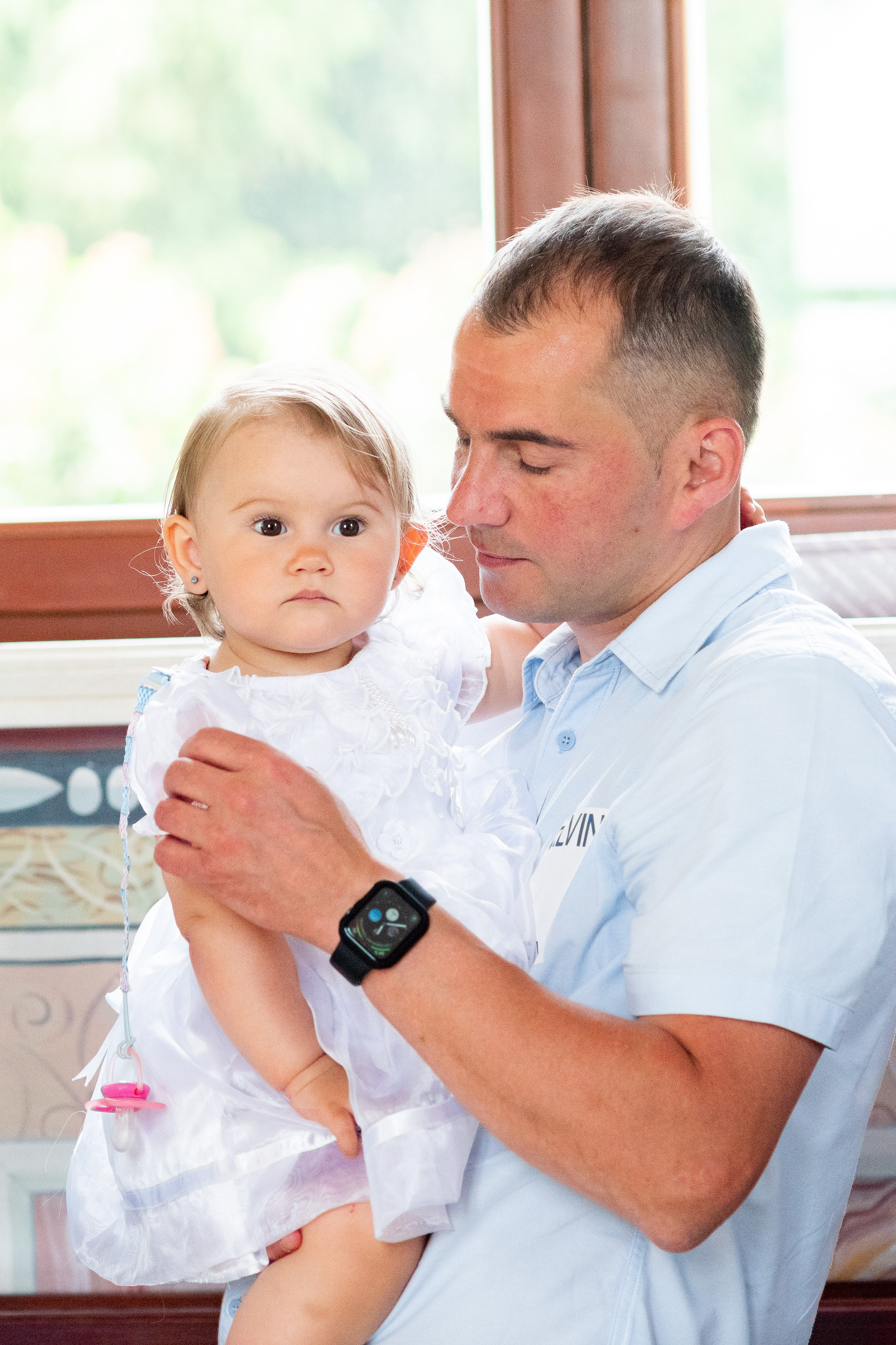 Крещение Ники. Фотограф Юлия Попова