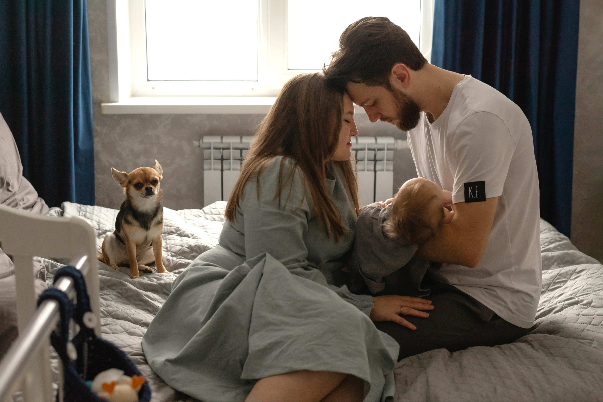 Домашняя семейная фотосессия в Нижнем Новгороде. Семейный и портретный фотограф Нижний Новгород