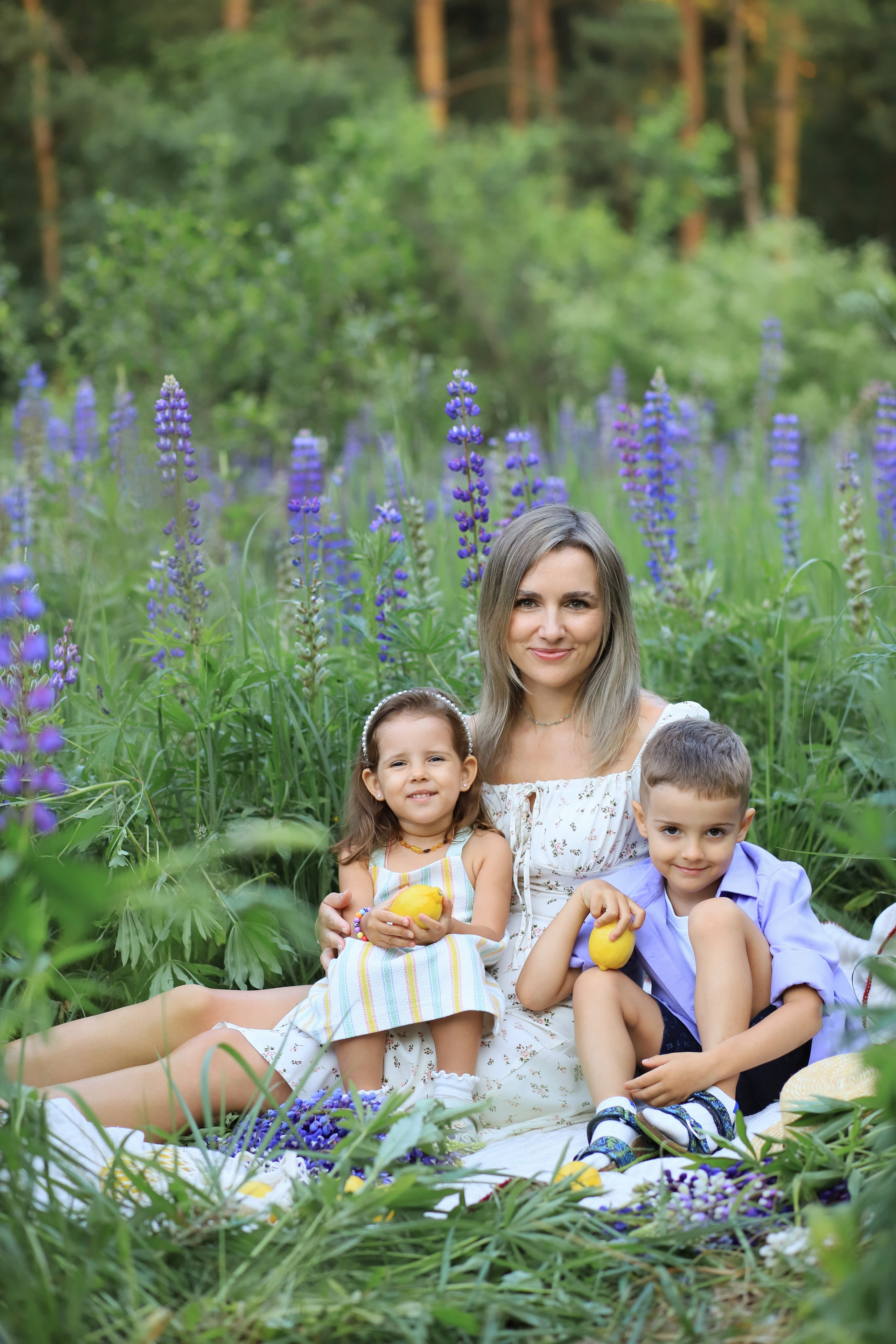 Семья Ольги. Семейный и портретный фотограф в Москве Александра Науменко