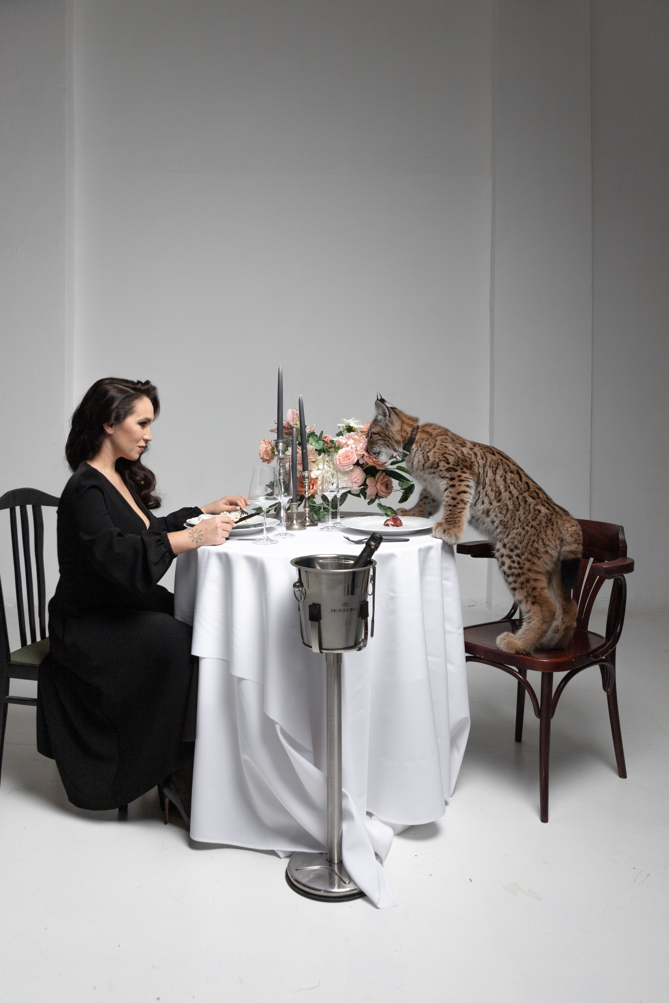 Ужин с хищником. Фотограф Денис Лесковский (Тюмень)