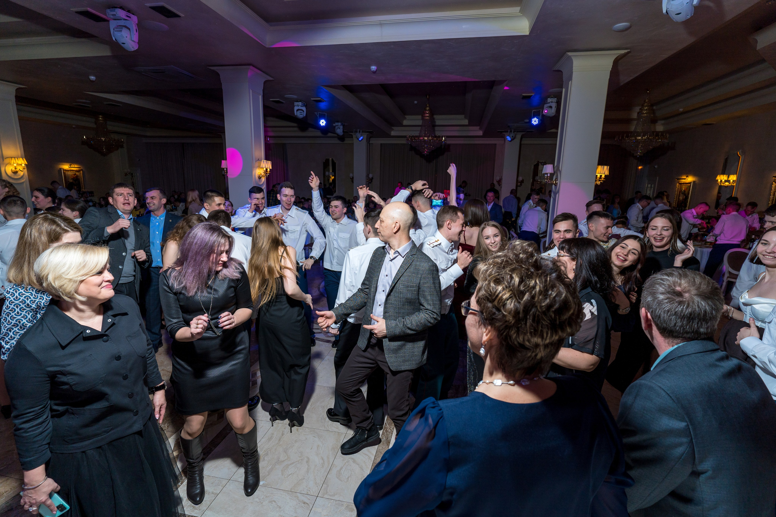 Фотосъемка выпуска военной академии и вручение дипломов