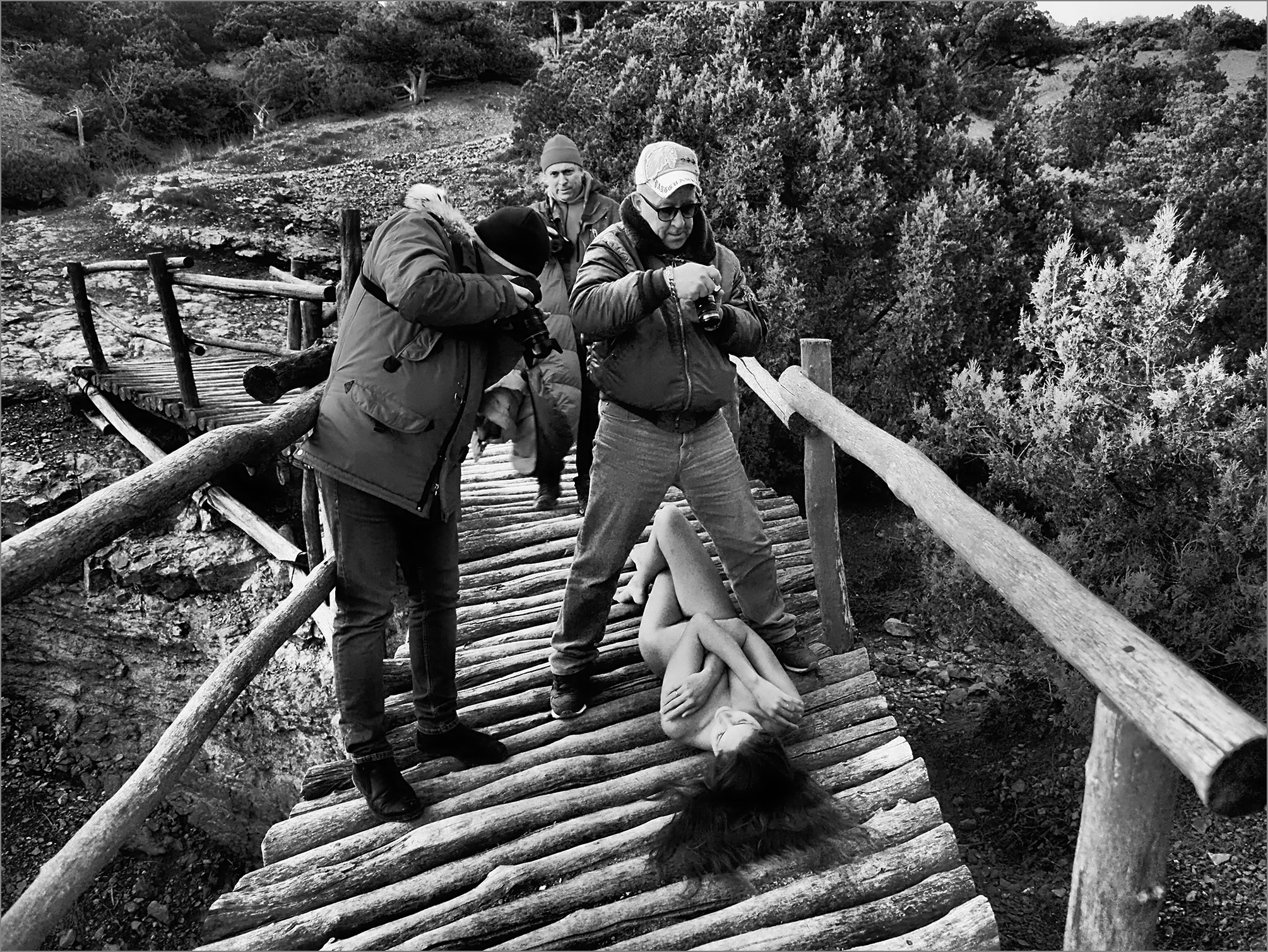 Ню в Крыму (Монохром). Московский фотограф Дмитрий Потапов