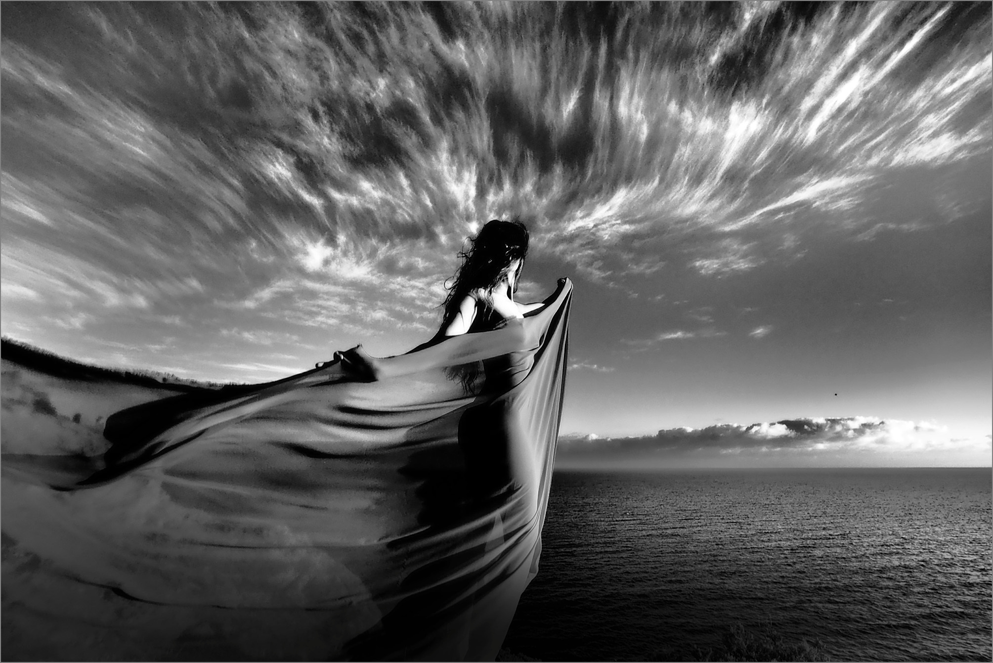 Ню в Крыму (Монохром). Московский фотограф Дмитрий Потапов