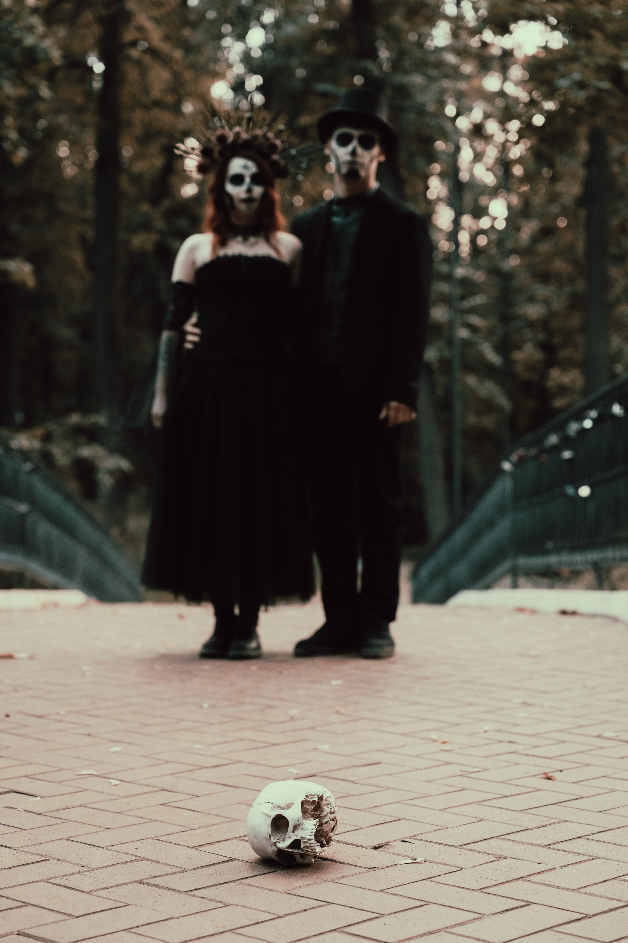 Halloween (Roman and Natalia). Photographer in Moscow Anna Chistiakova