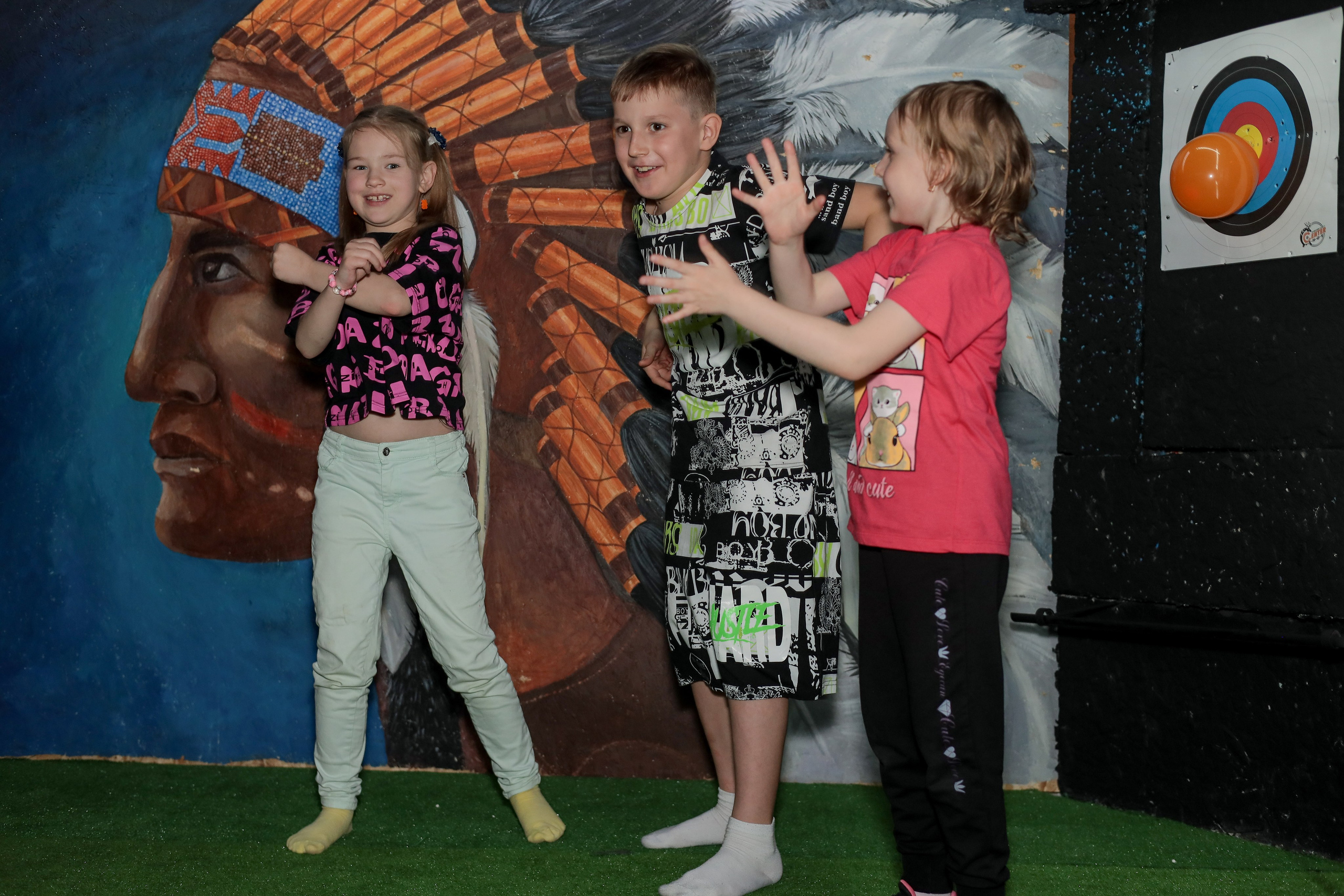 День рождение в стрелковом клубе. Фотограф Надршина Лилия