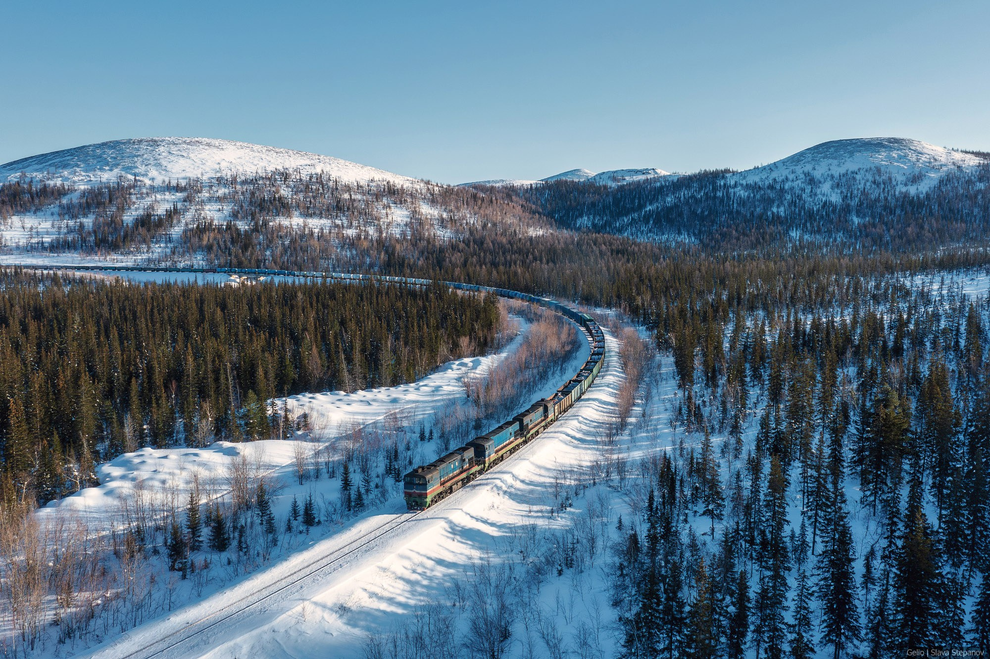 Железная дорога. Фотограф Слава Степанов, Gelio