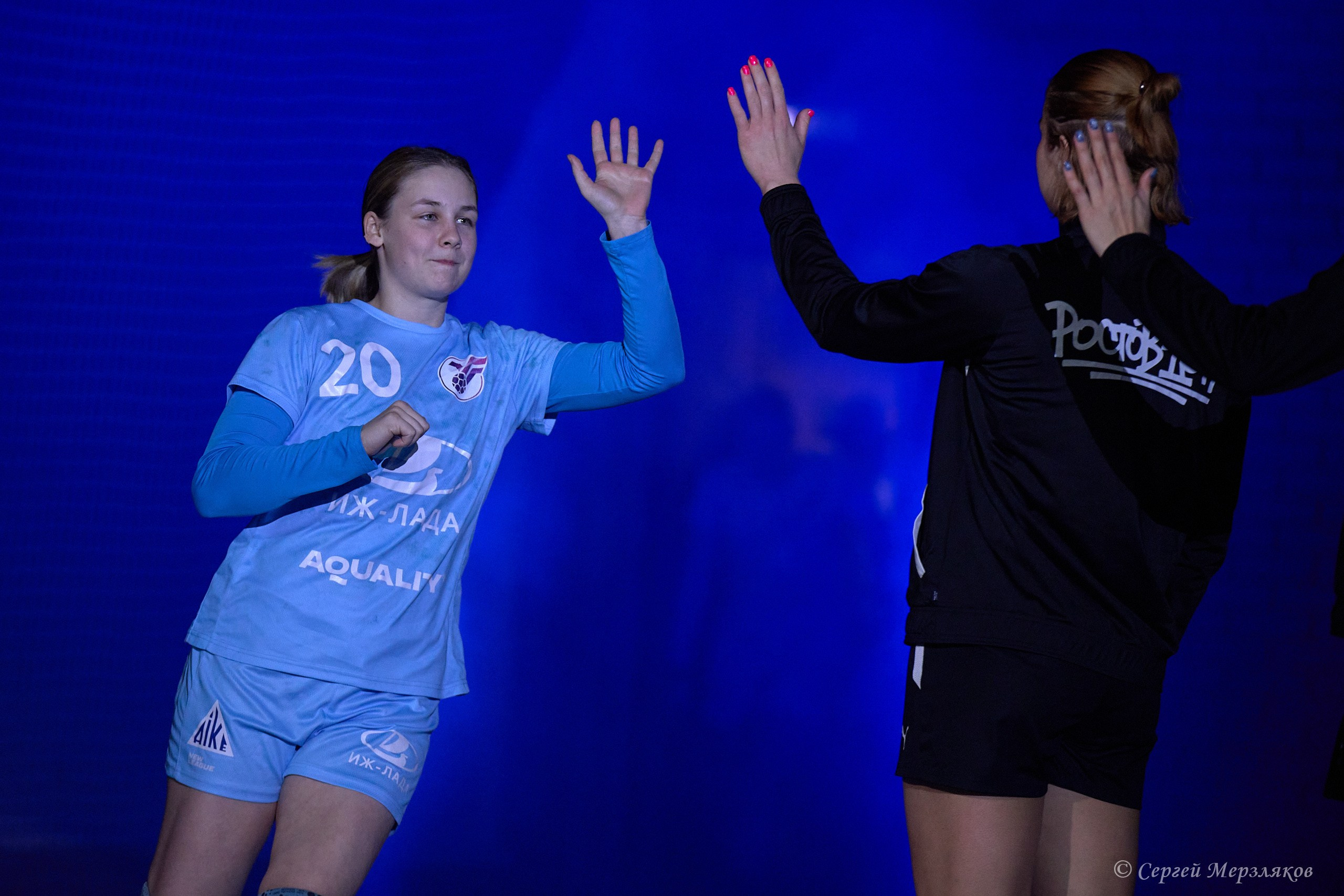 Гандбол. OLIMPBET Суперлига. «Университет» — «Ростов-Дон». Спортивный репортажный фотограф в Ижевске Сергей Мерзляков