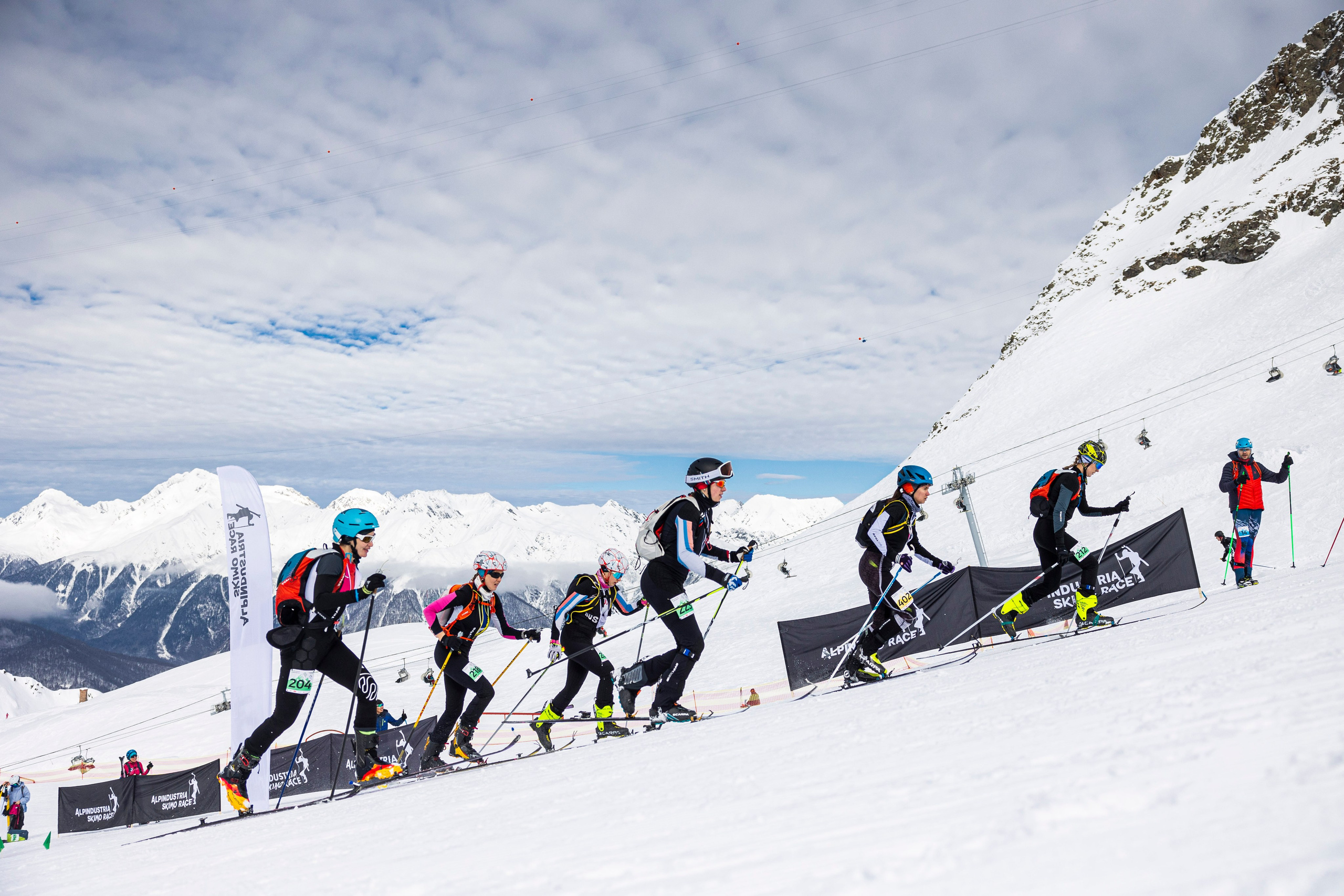 Alpindustria Skimo Race. Фотограф Красная Поляна — Сочи — Москва