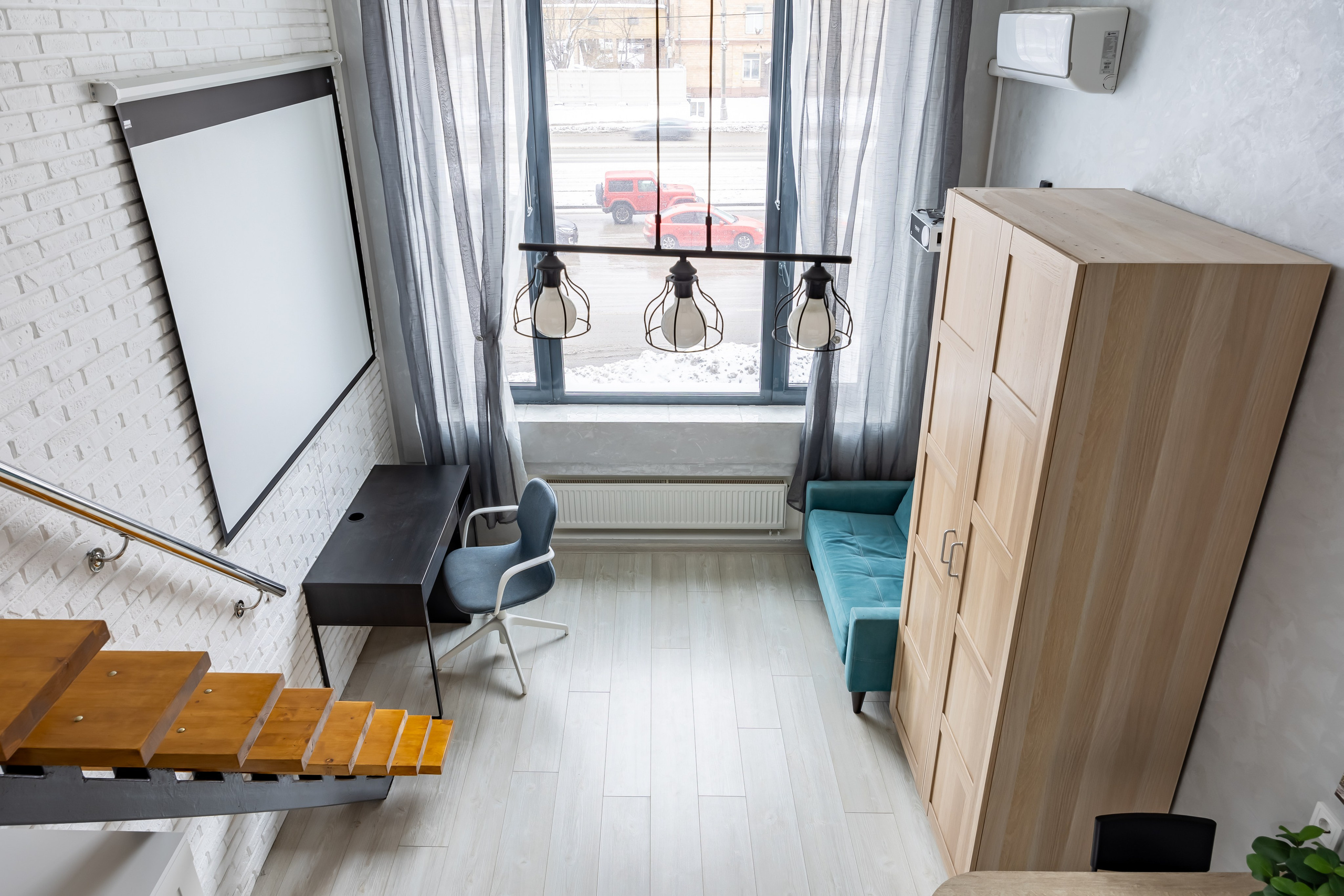 Двухуровневая студия для аренды. Интерьерный фотограф в Москве Сергей Чекмезов