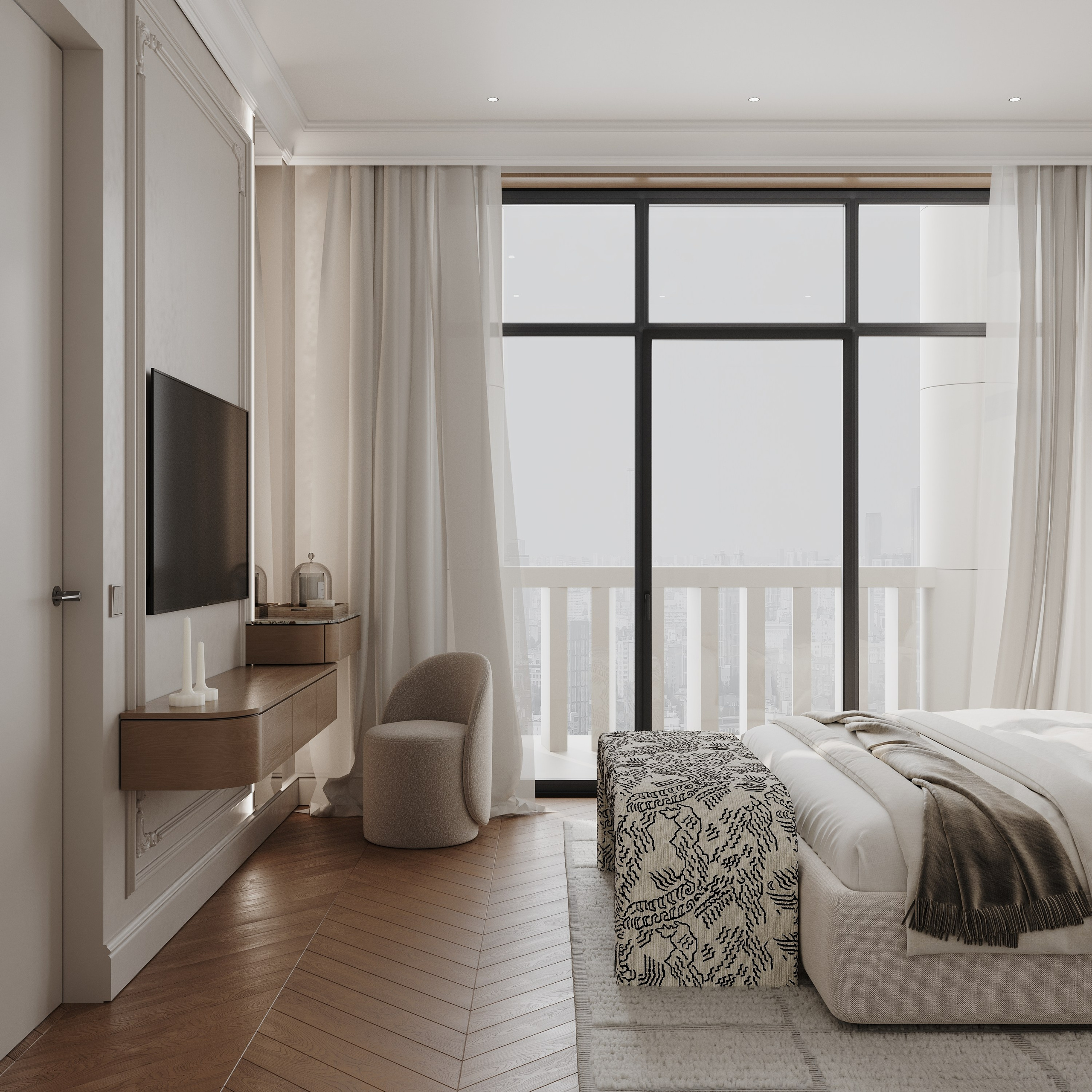 ЖК Легенда Московский 65 106 кв.м, г. Санкт-Петербург. 3d визуализатор Анастасия Науменко