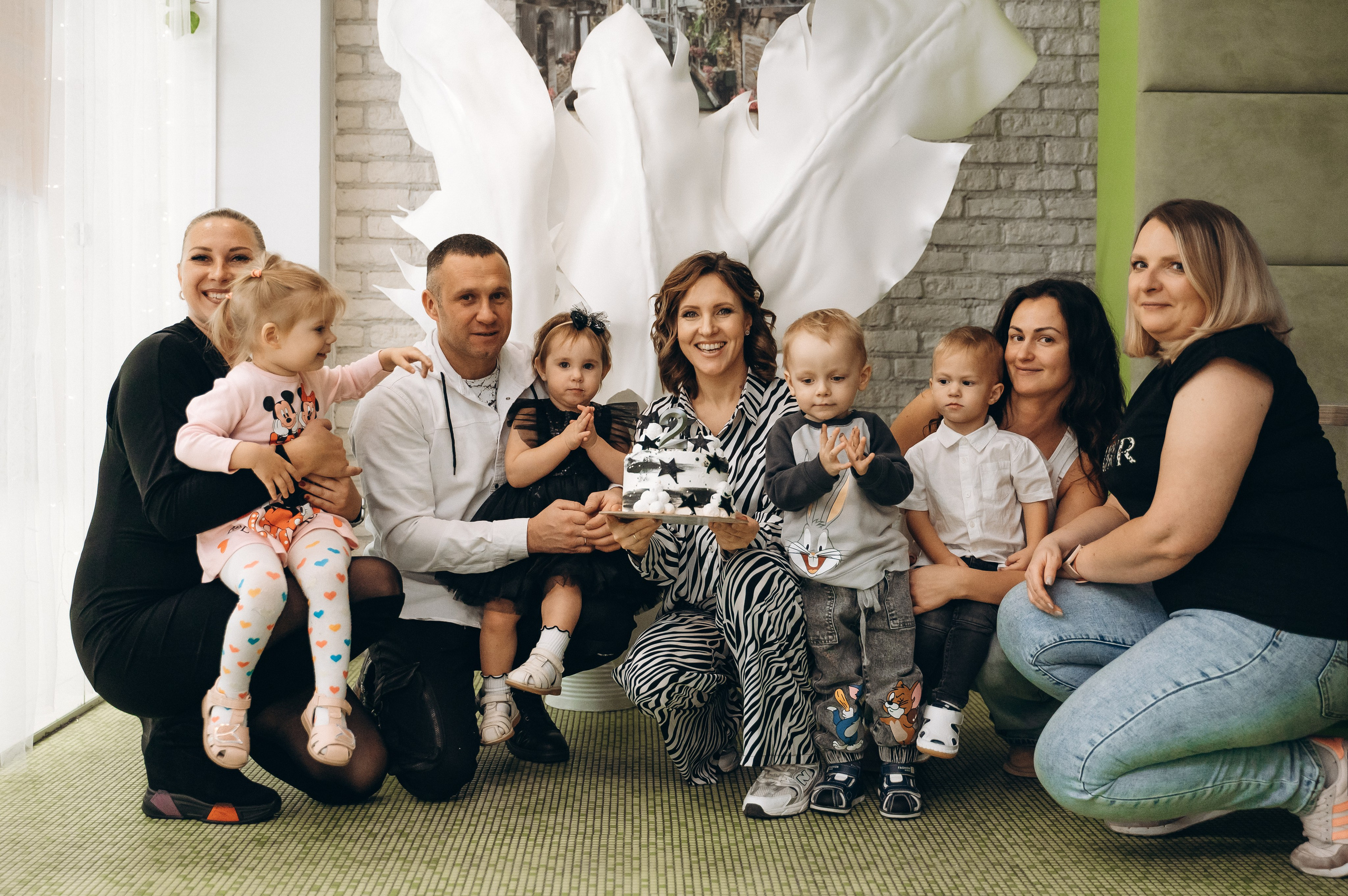 Анечке 2 года (MIA FAMILIA семейное кафе). Семейный фотограф в Минске Дарья Дреко