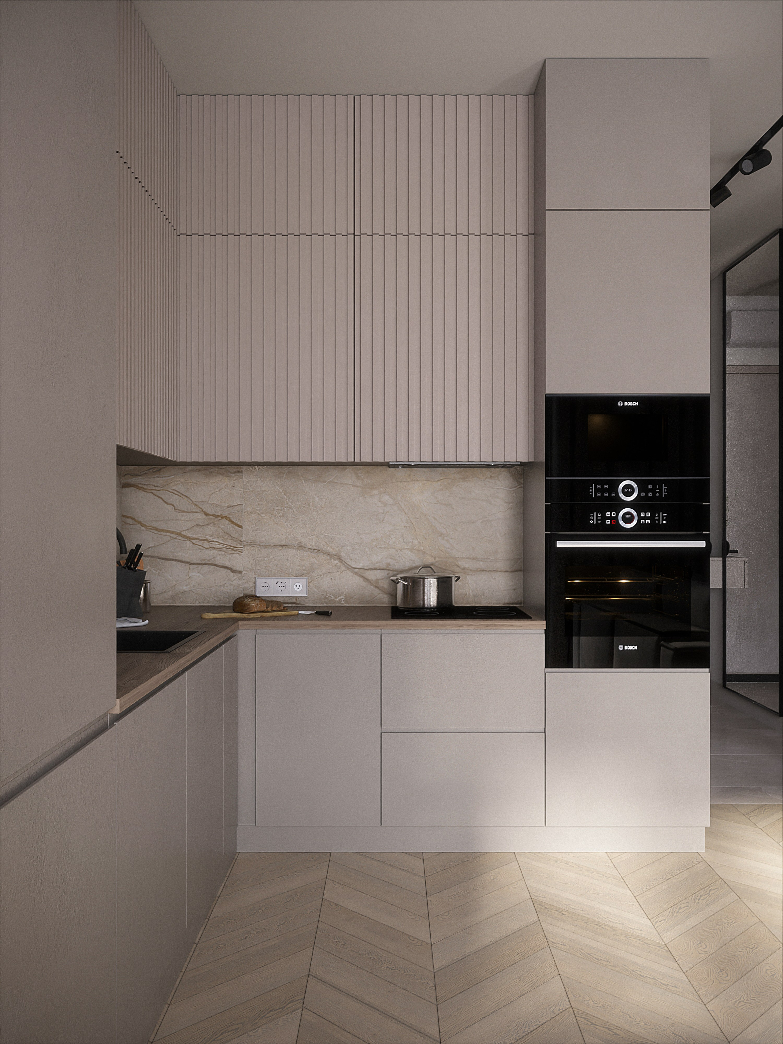 Квартира 64 кв.м. Юлия Григорьева — 3D визуализатор