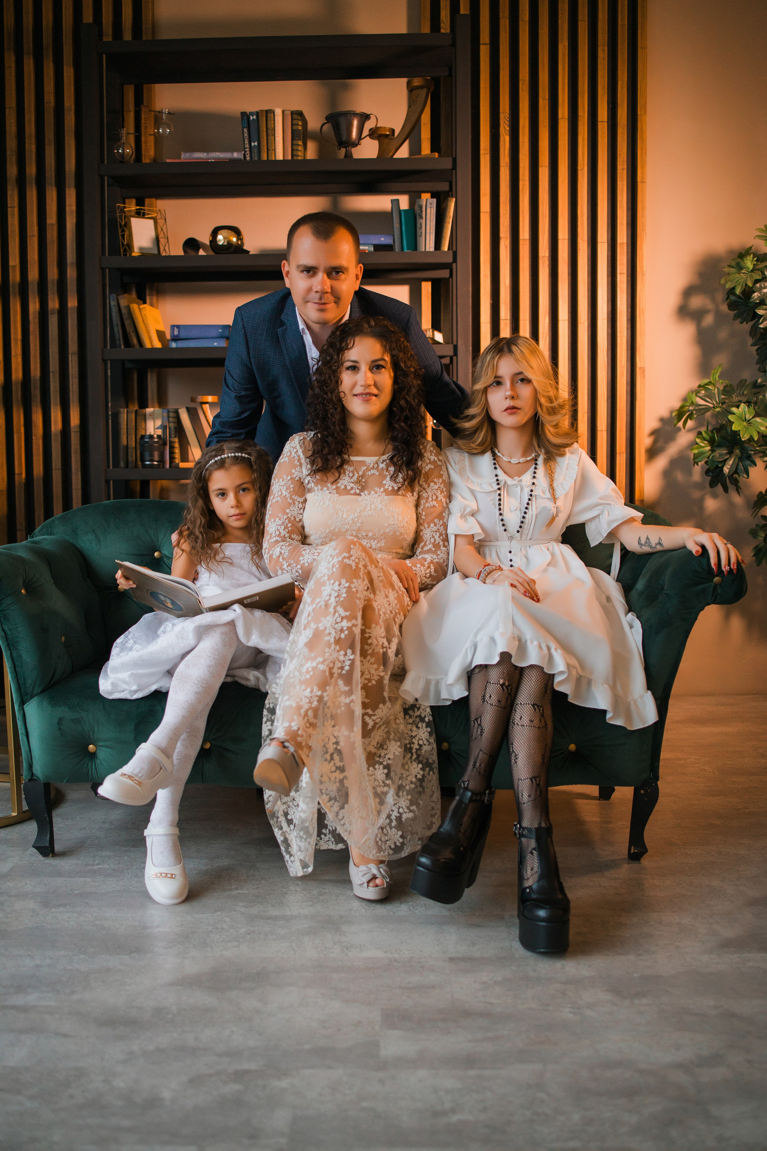 Большая семейная фотосъемка. Выпускные альбомы в Серпухове