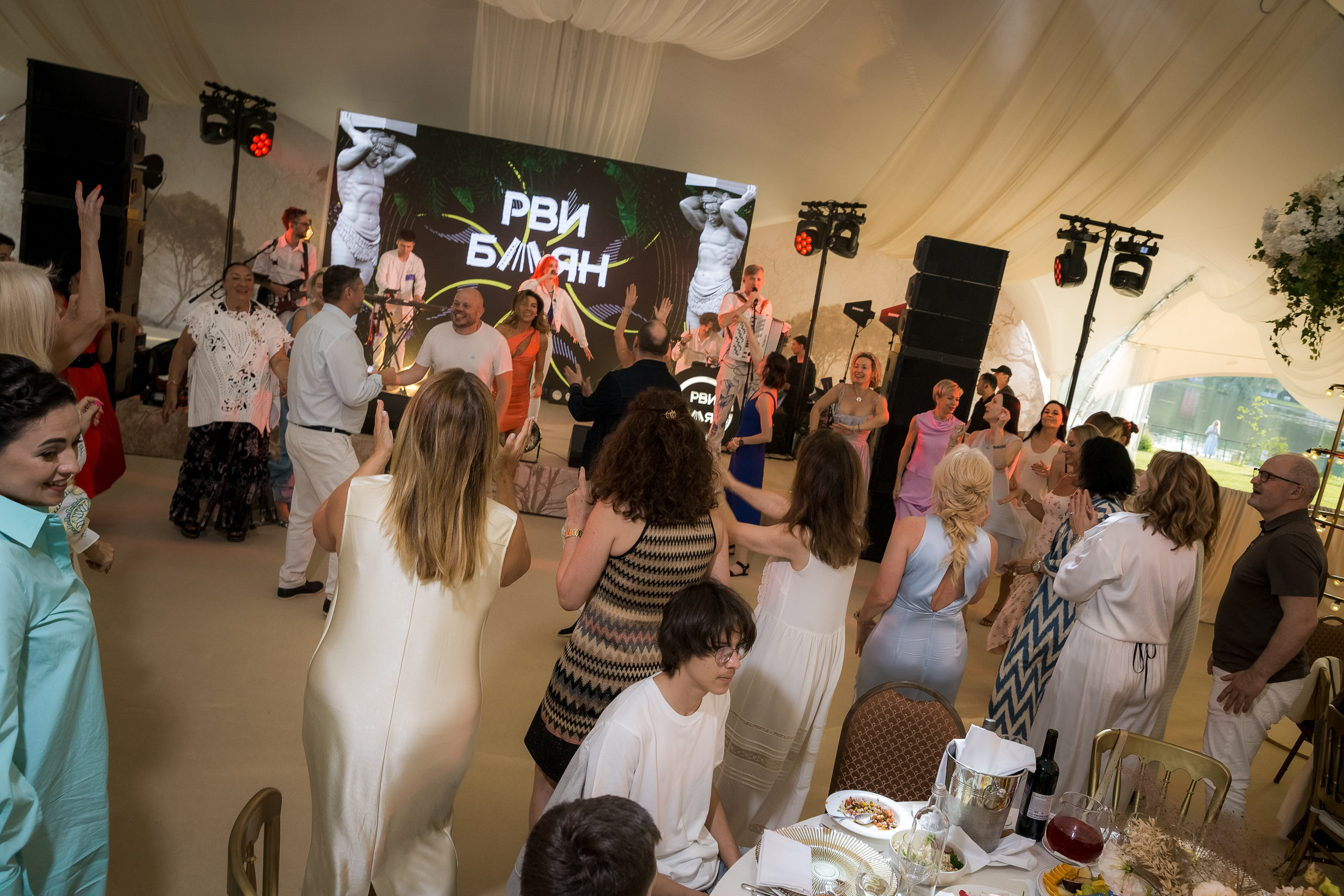 Частный Юбилей Наталья Москоу Кантри Клаб. Репортажный Фотограф Александр Назаров. Москва и М.О