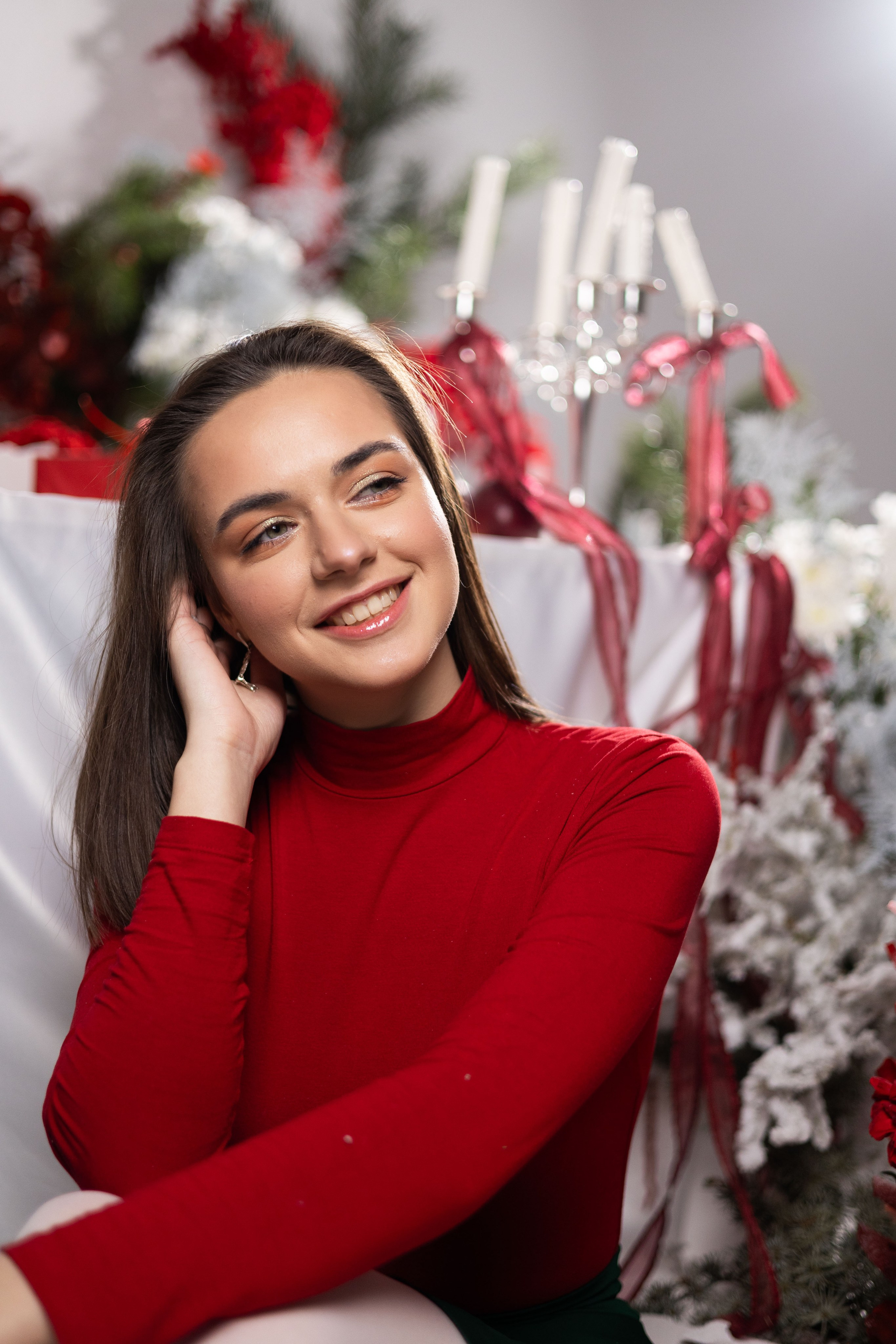 Студийная съемка. Привет, меня зовут Юлия Великая!