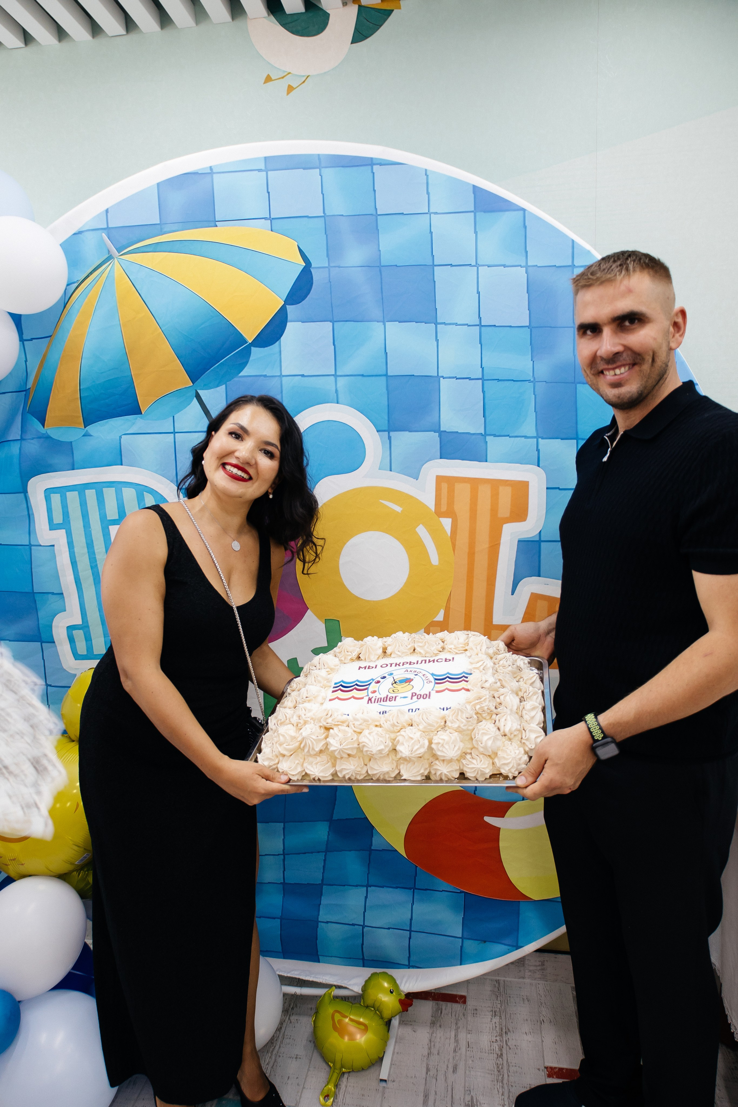 Открытие бассейна. Фотограф в Иркутске