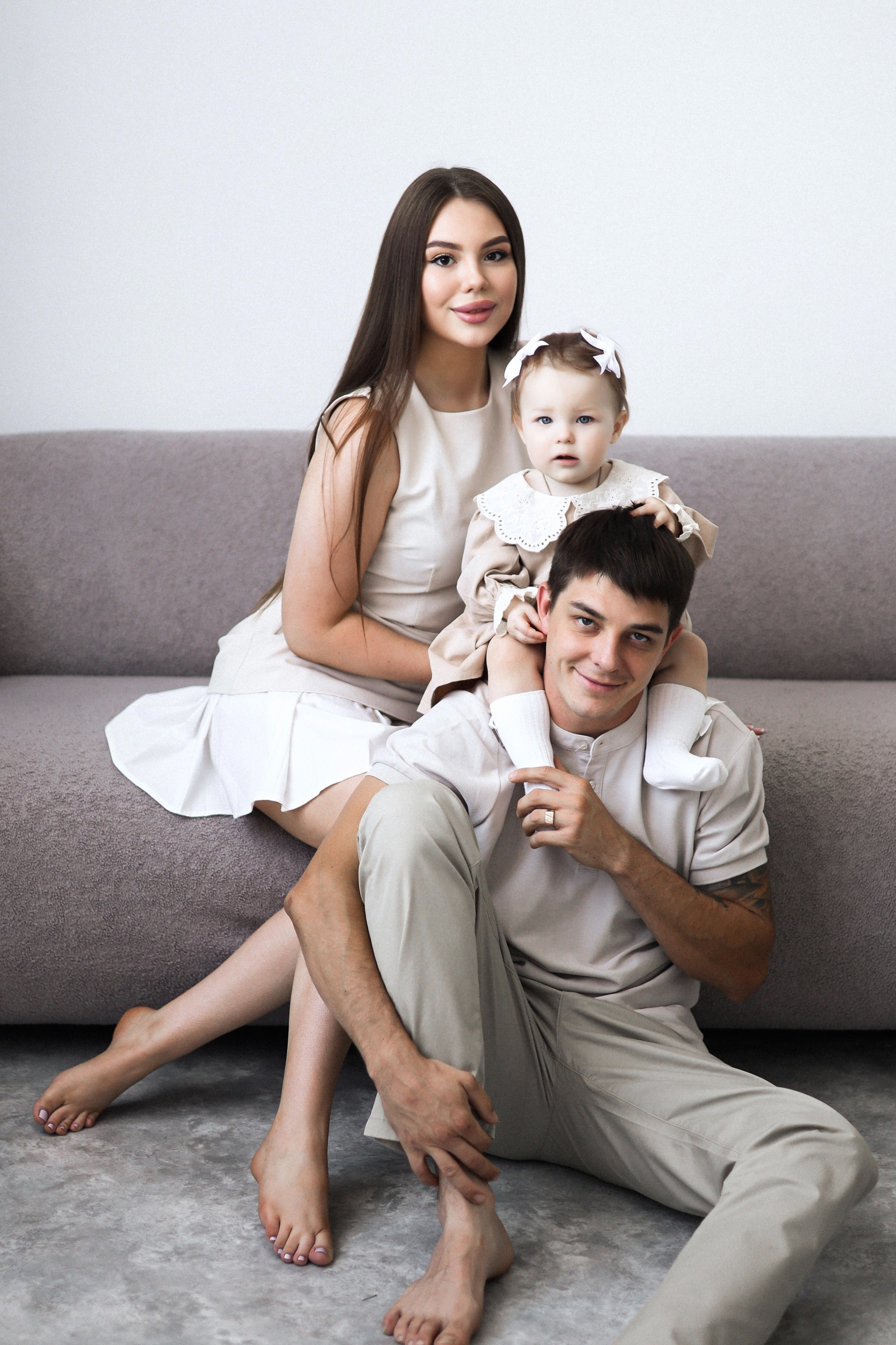 Дмитрий & Валерия & Мирослава. Фотограф Елизавета Наумова