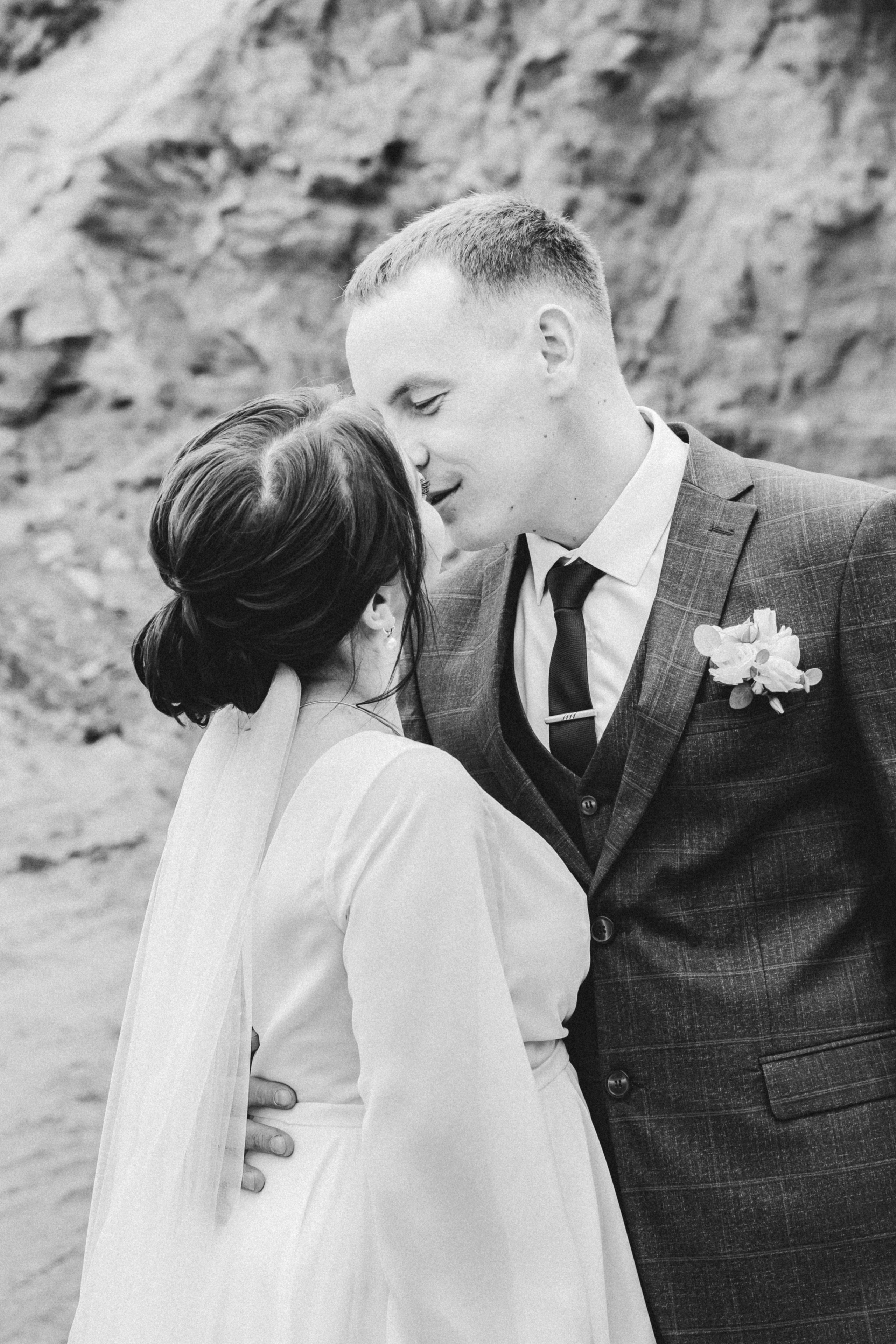 Александр и Елена. Черно белая свадьба сентября