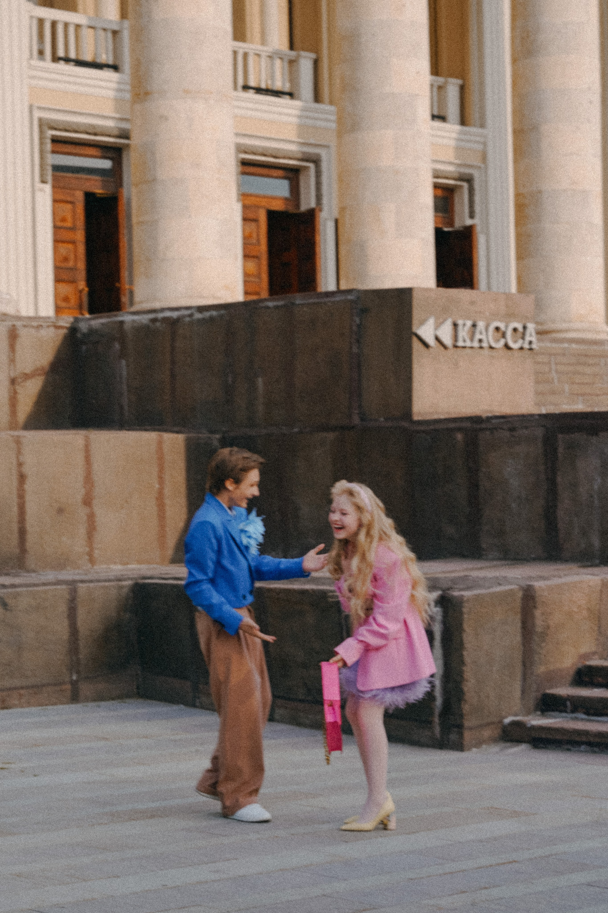 Стиляги у дворца на Яузе. Валерия Никишина