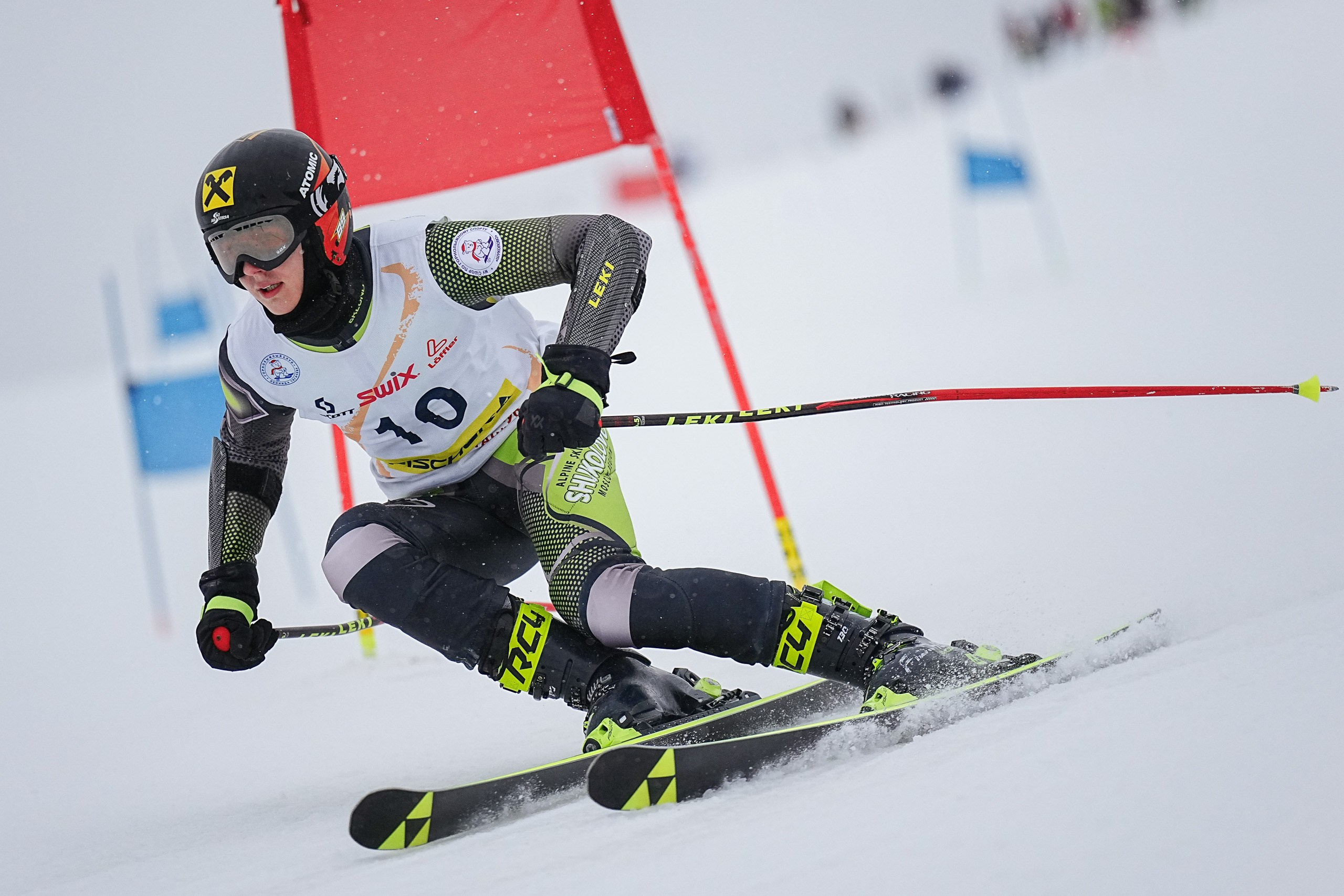 Горные лыжи. Первенство Центрального Федерального Округа. GS U16 Шуколово. Фотограф Студитский Евгений